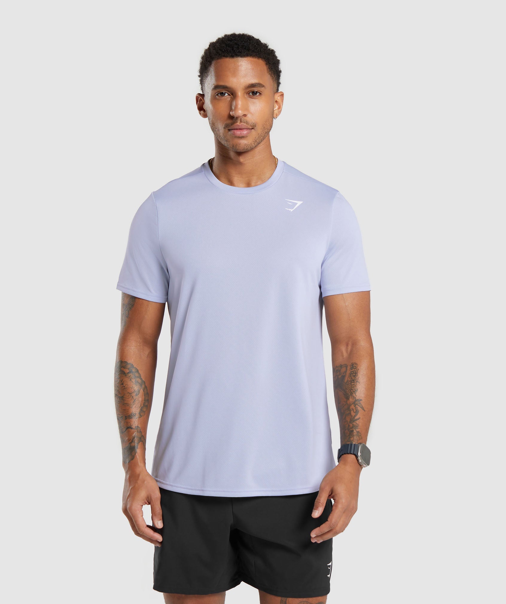 Arrival Regular Fit T-Shirt in Silver Lilac