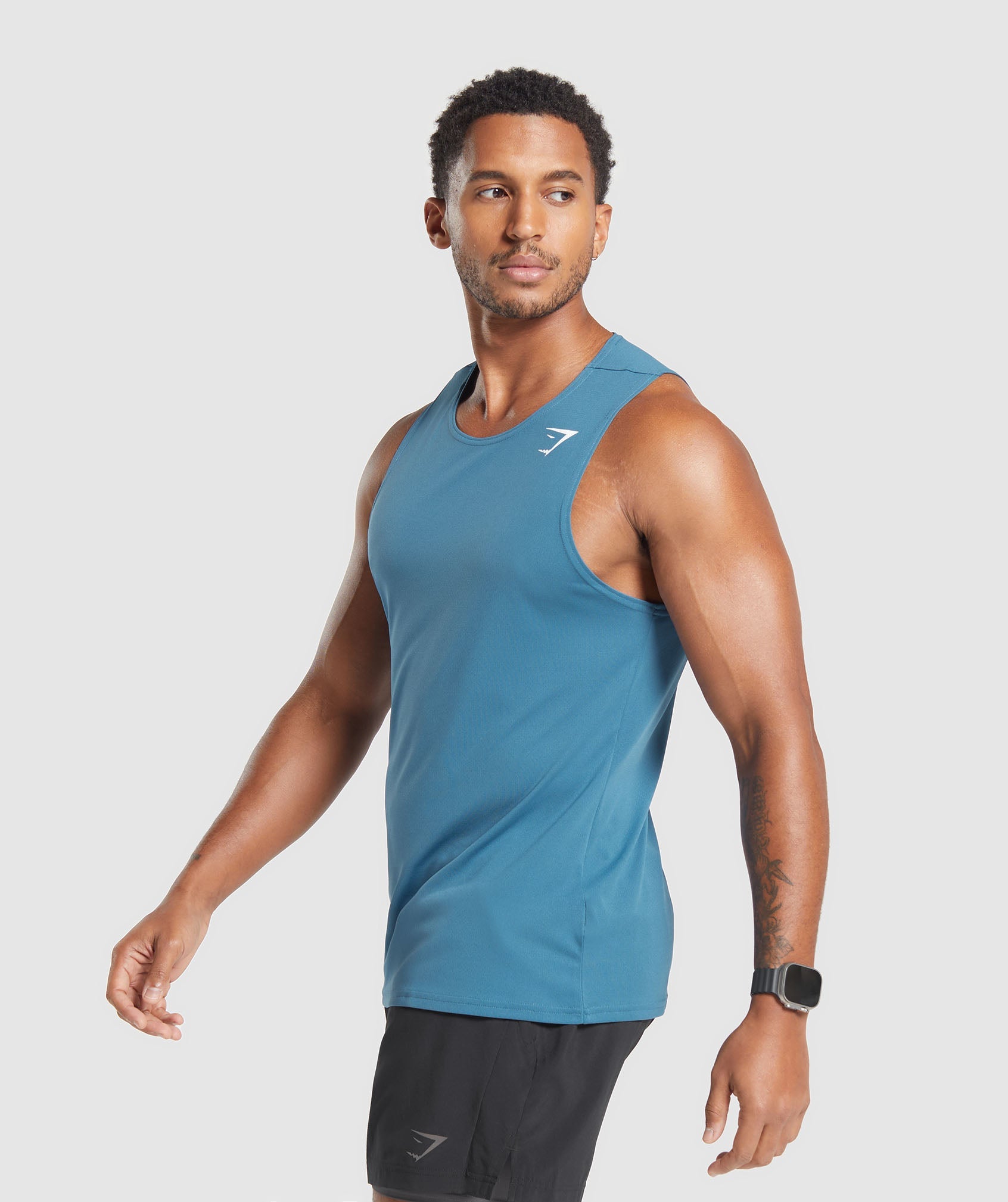 Arrival Tank in Utility Blue - view 3