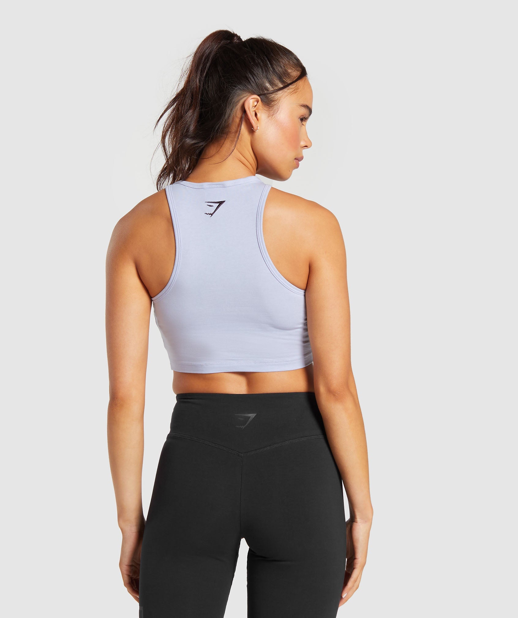 Gymshark Block Crop Tank - Winter Olive