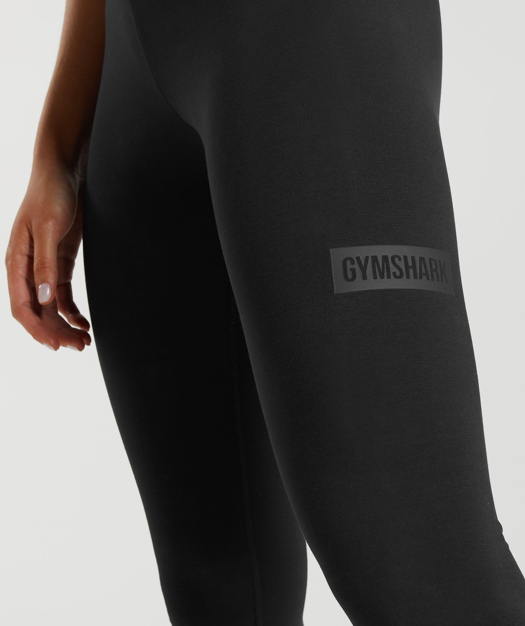 Gymshark Block Cotton Leggings - Black | Gymshark