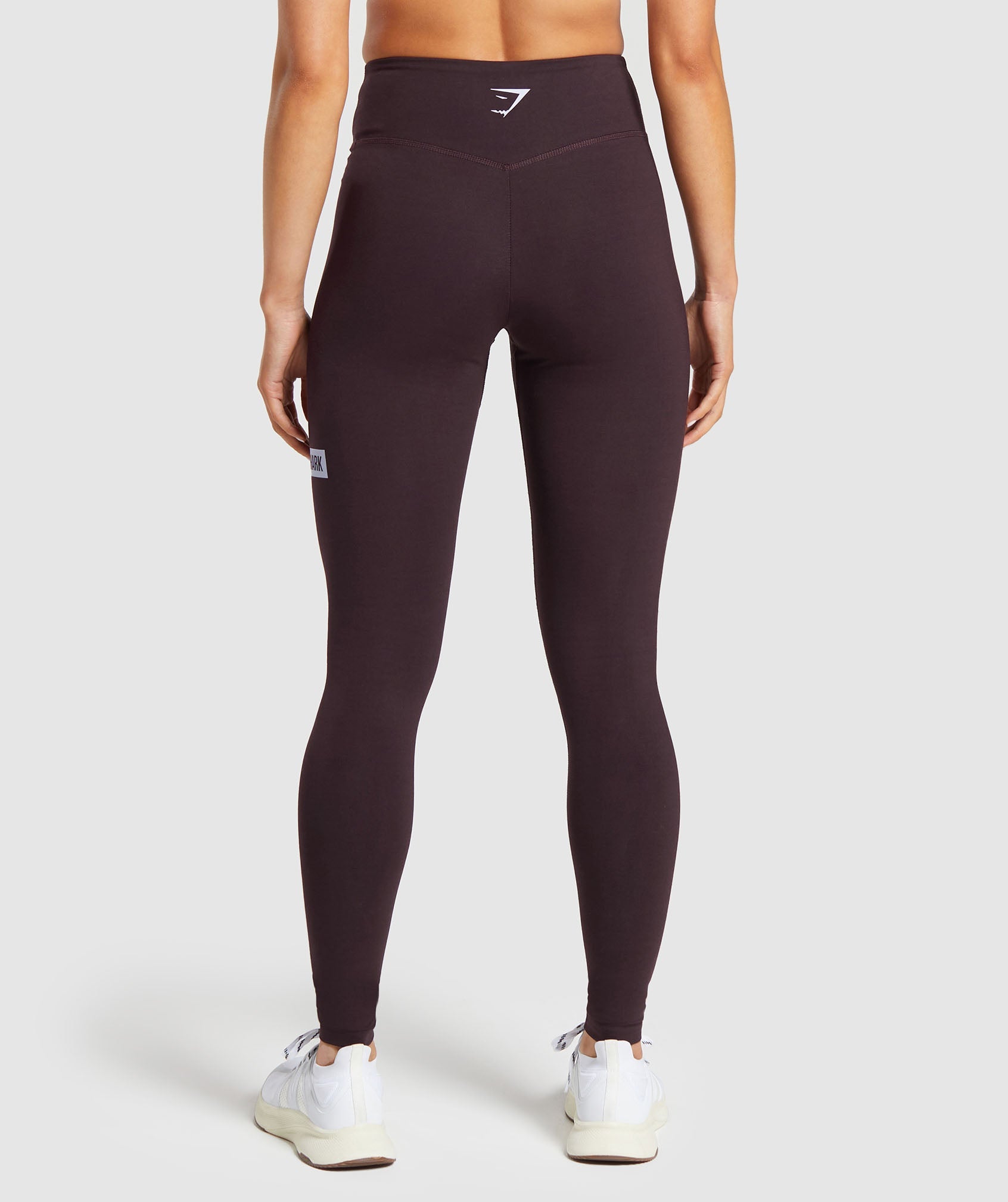 Gymshark Block Leggings - Plum Brown