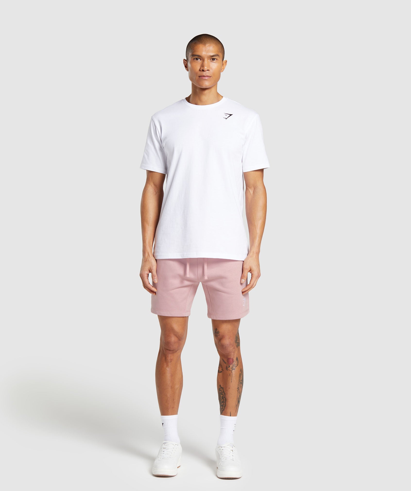 Crest 7" Shorts in Light Pink - view 4