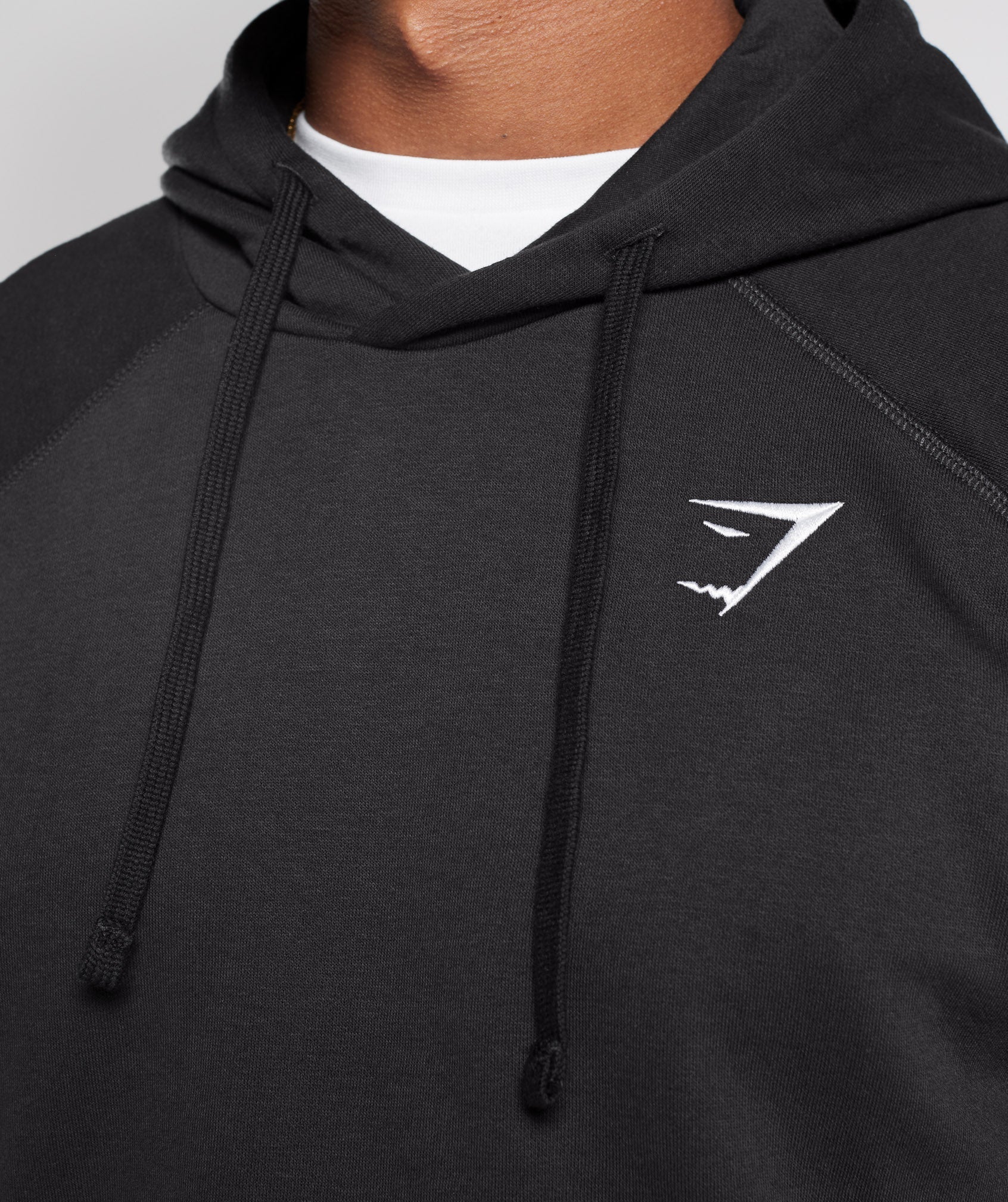 Crest Hoodie in Black - view 5