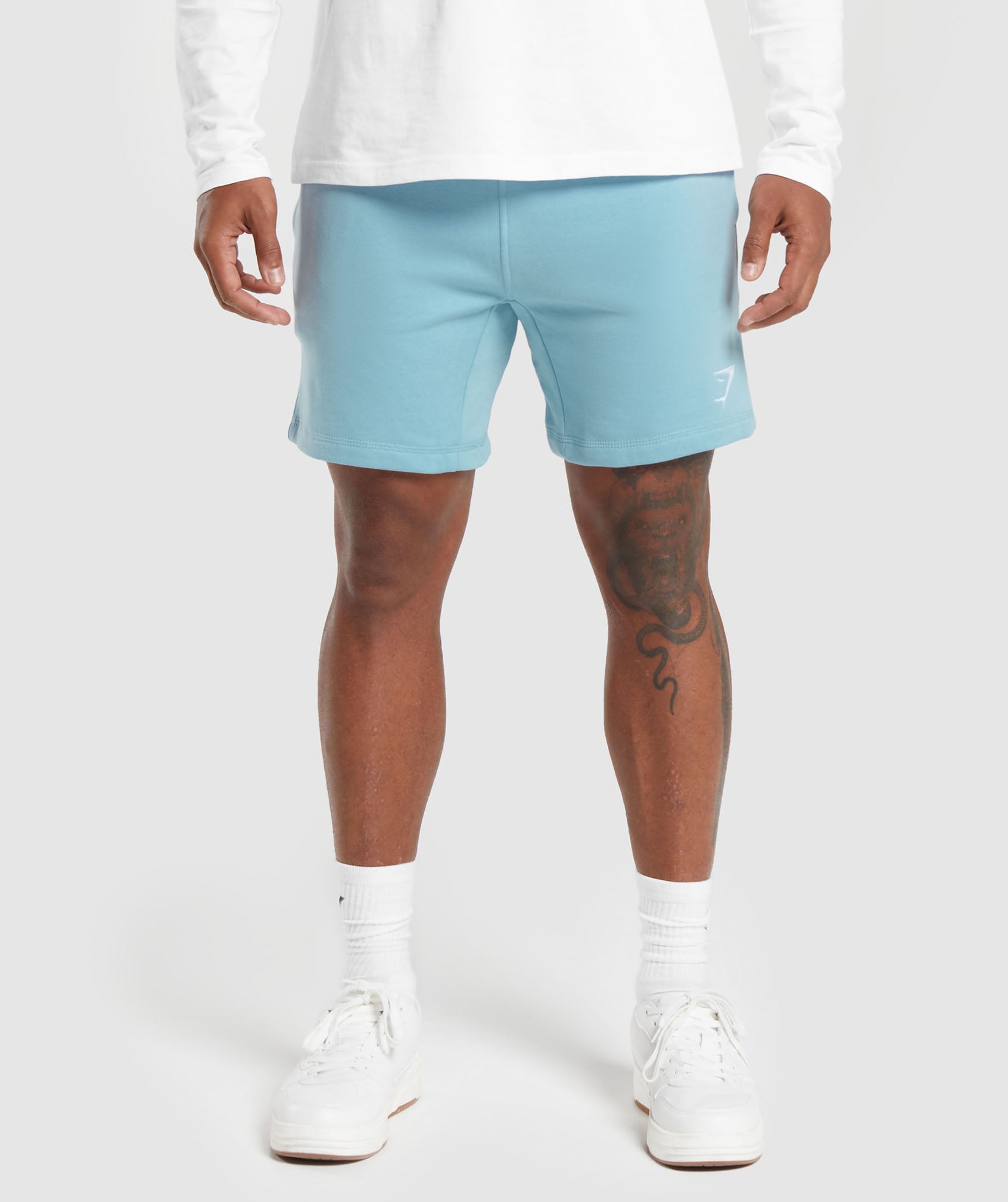 Crest 7" Shorts in Iceberg Blue - view 1