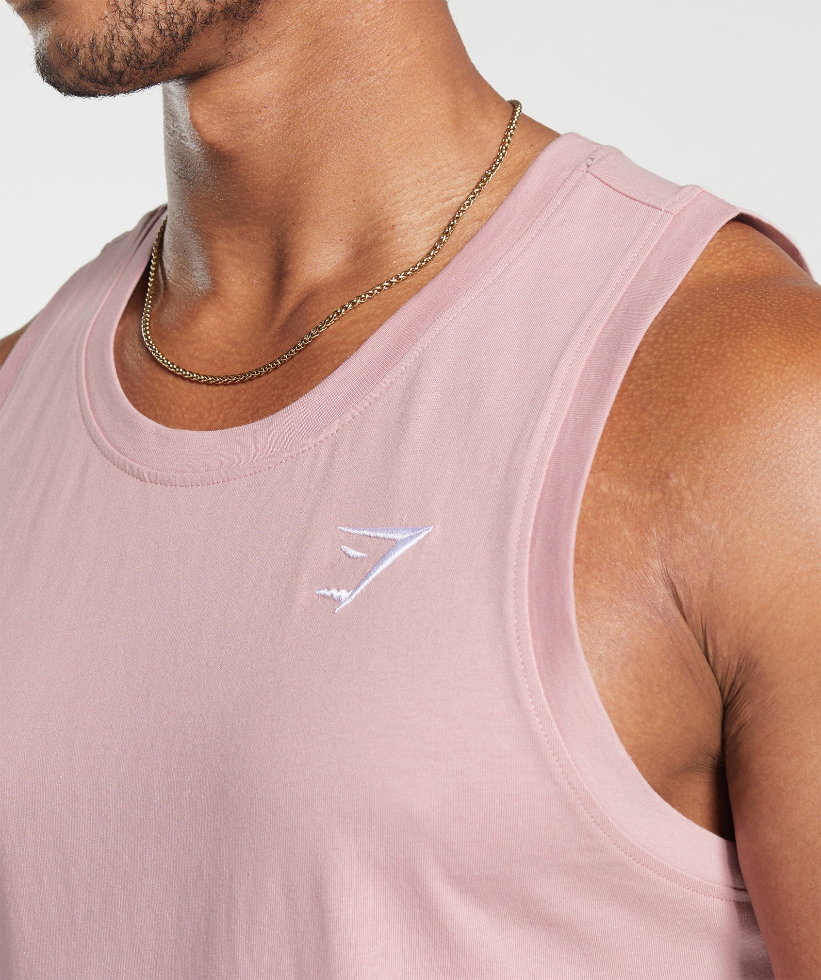 Crest Tank in Light Pink - view 5