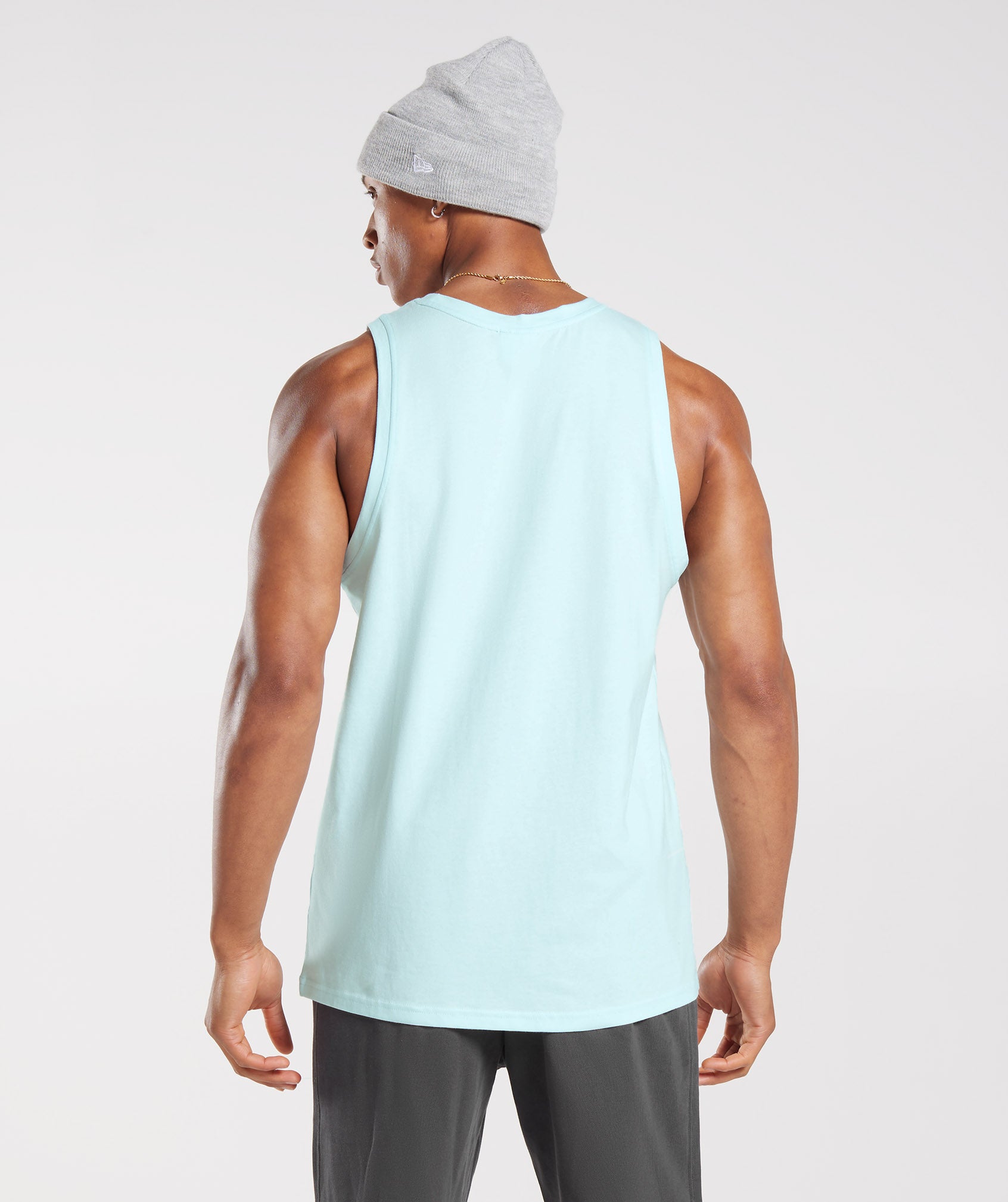 Crest Tank in Icy Blue - view 2