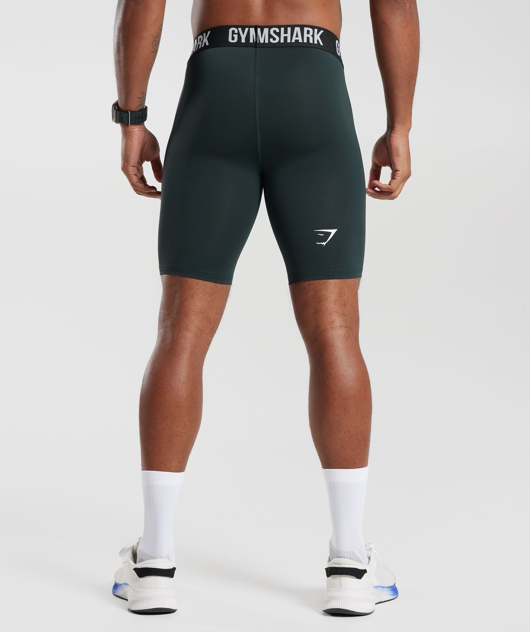 Element Baselayer Shorts in Darkest Teal - view 2