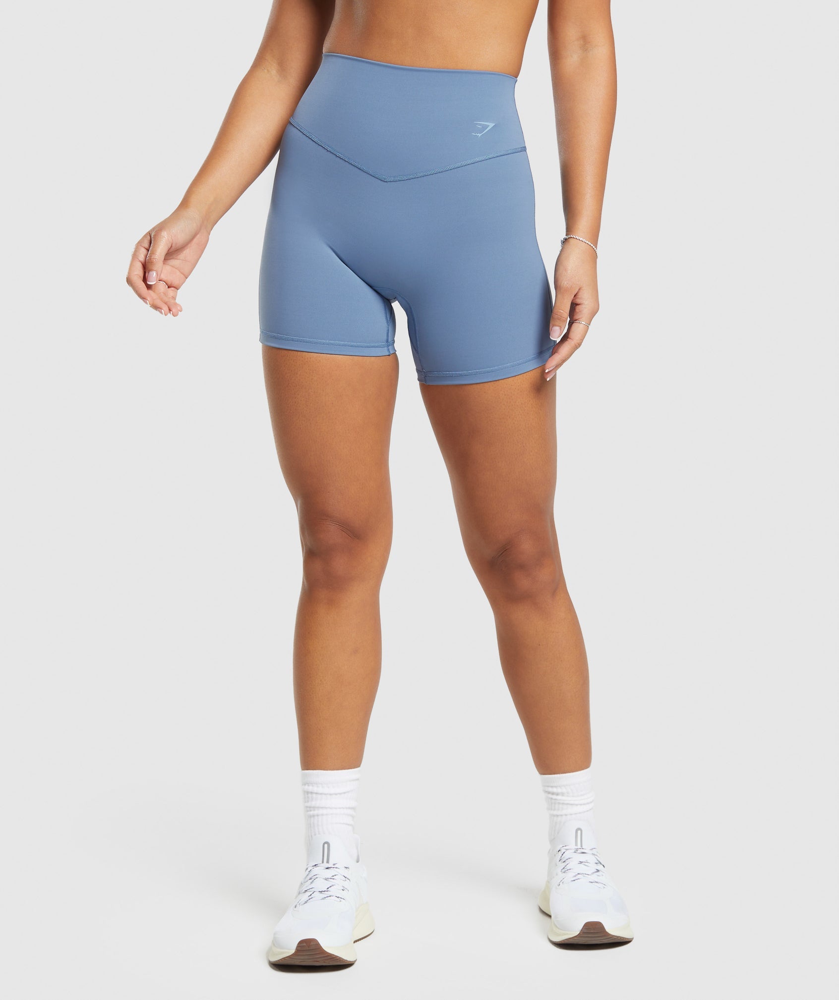 Gymshark Elevate Shorts - Faded Blue | Gymshark