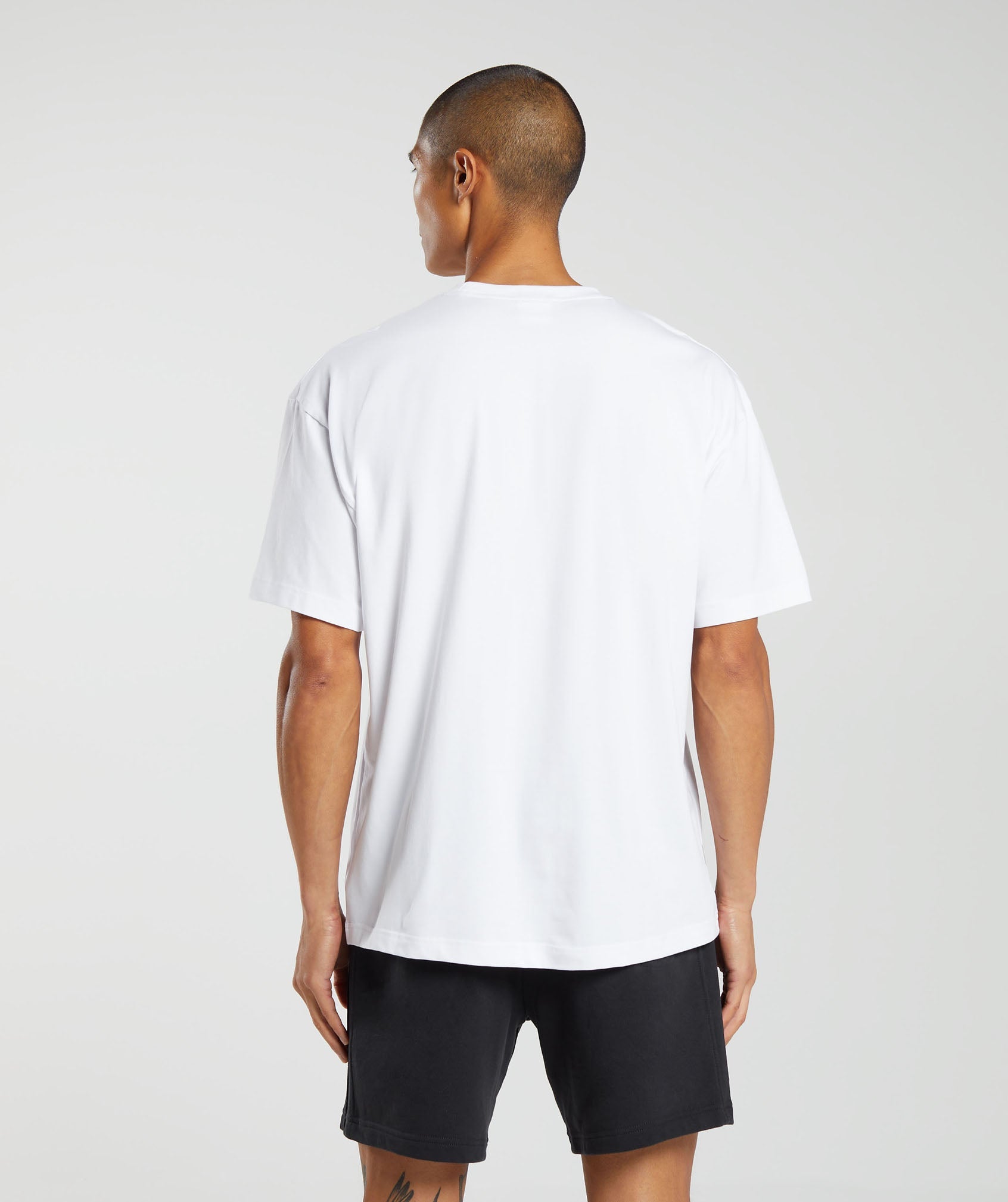 Essential Oversized T-Shirt in White - view 2