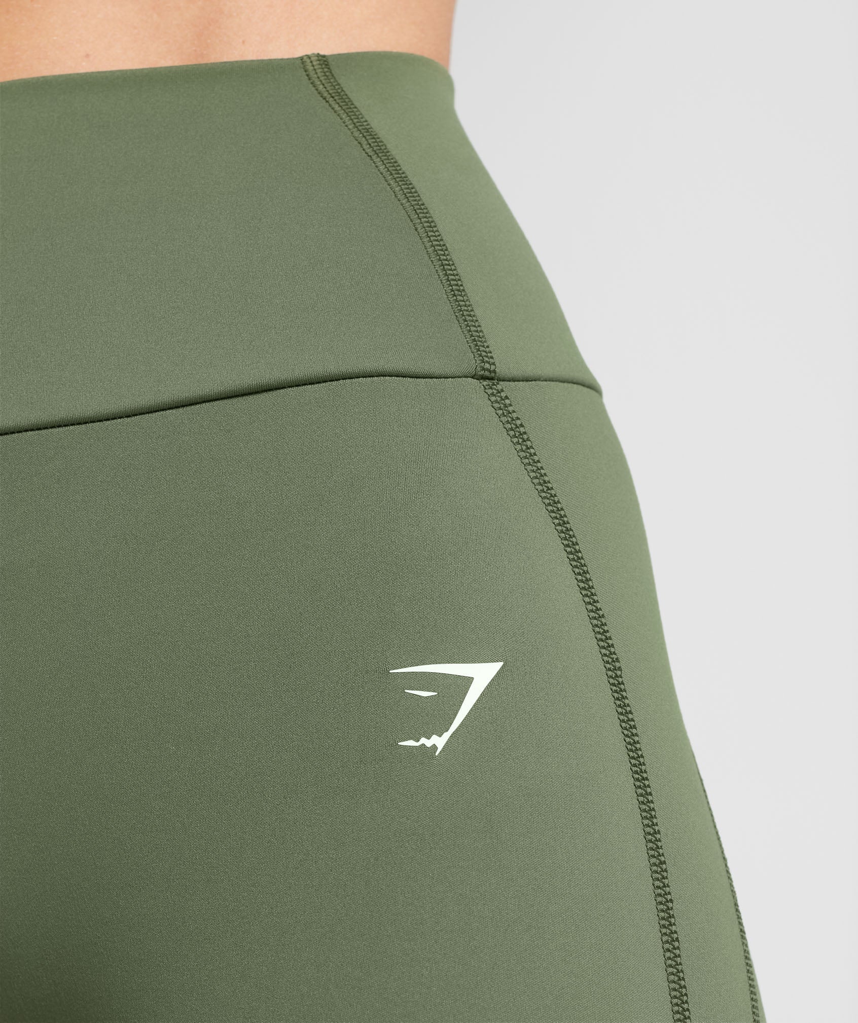 Training Contour Leggings in Core Olive - view 6