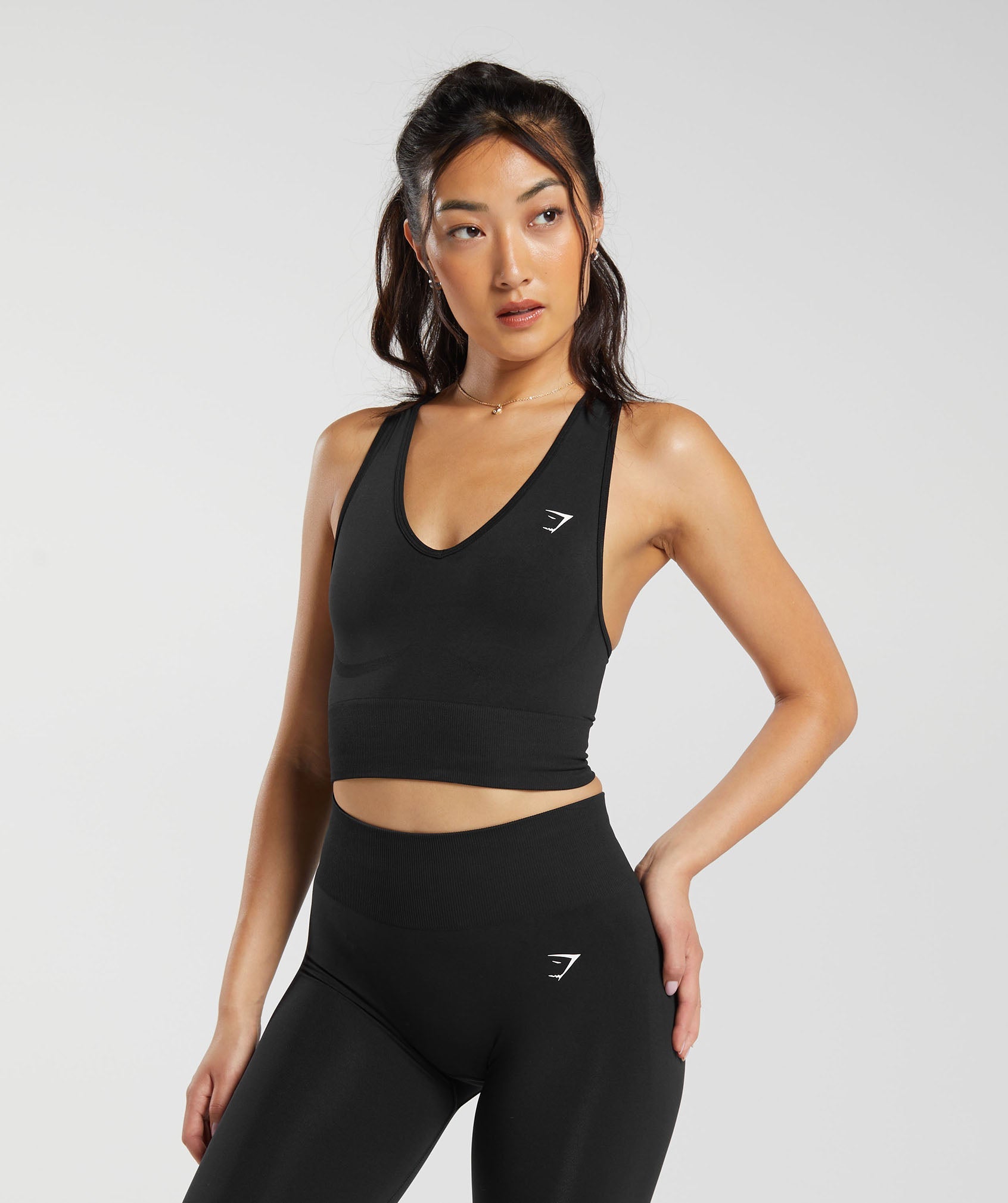 Everyday Seamless Crop Tank in {{variantColor} is out of stock