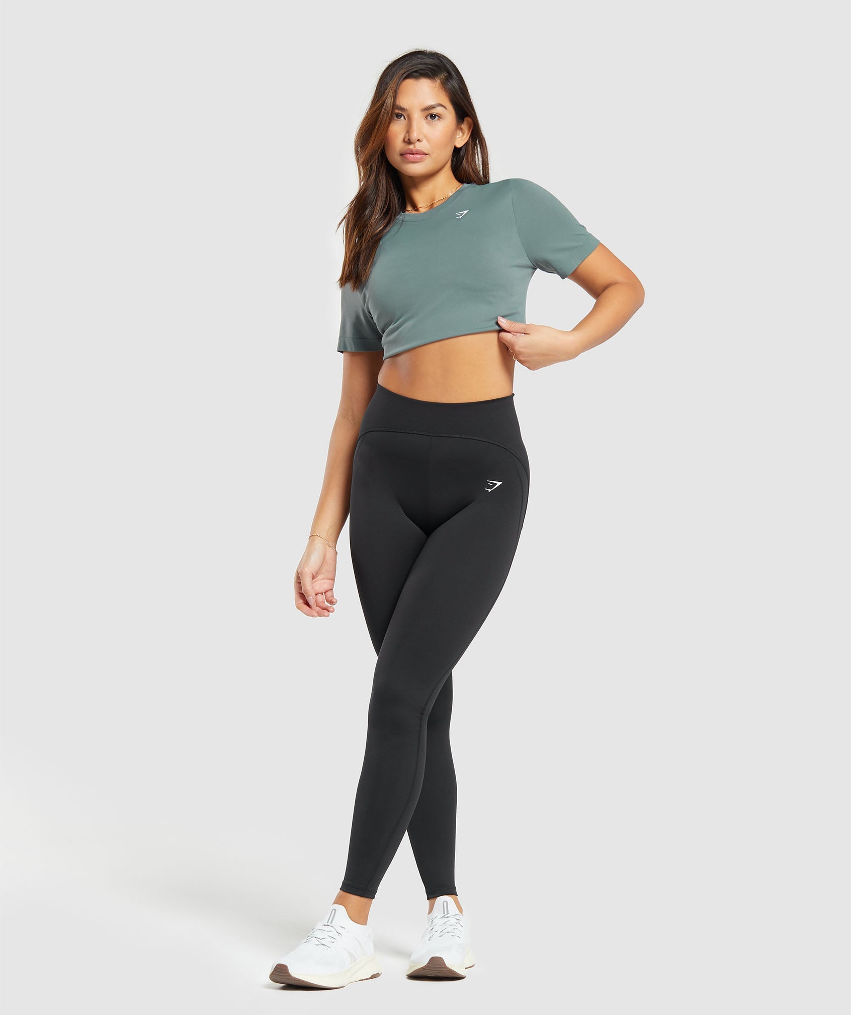 Everyday Seamless T-Shirt in Cargo Teal - view 4