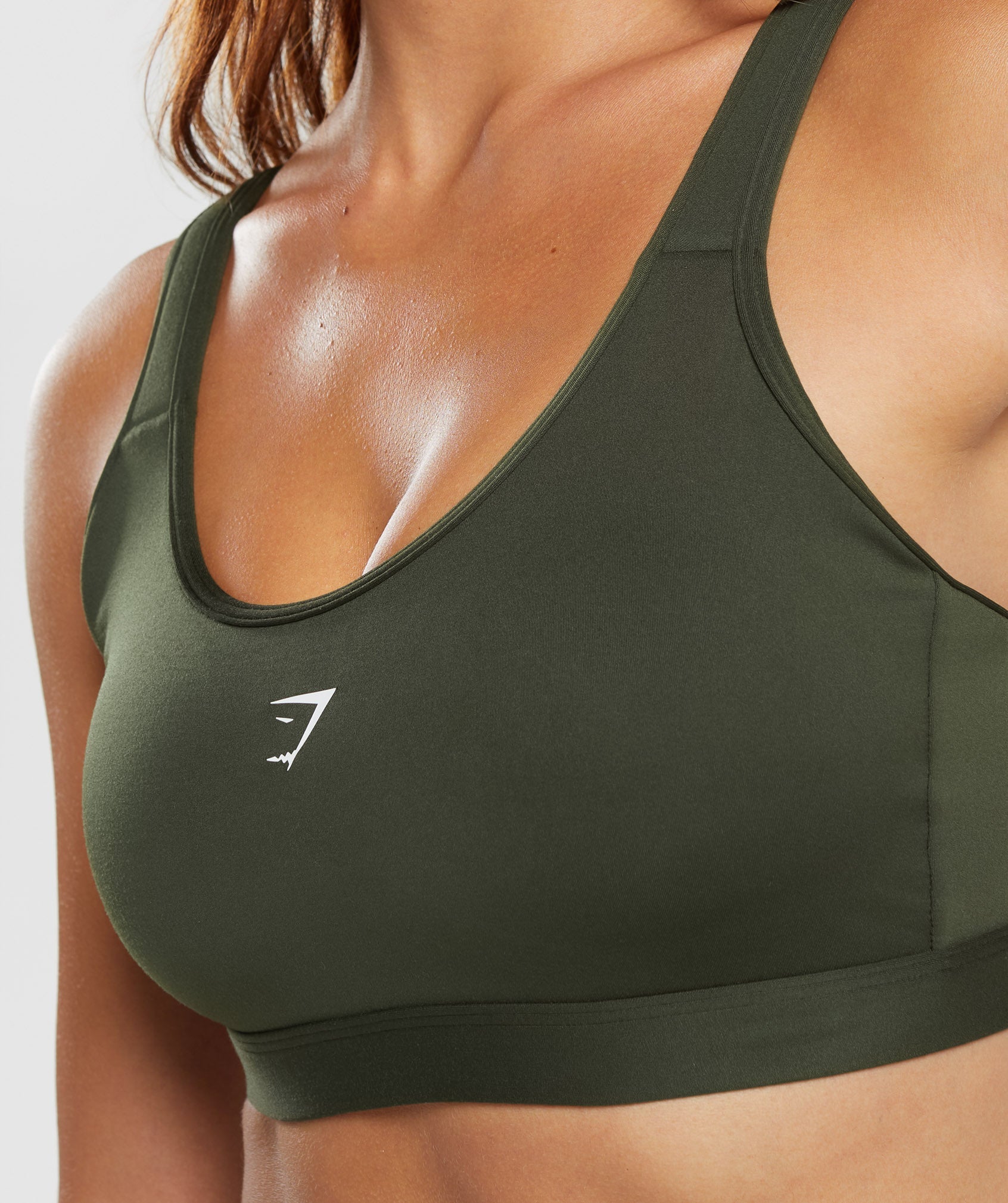 Fraction Sports Bra in Winter Olive - view 3