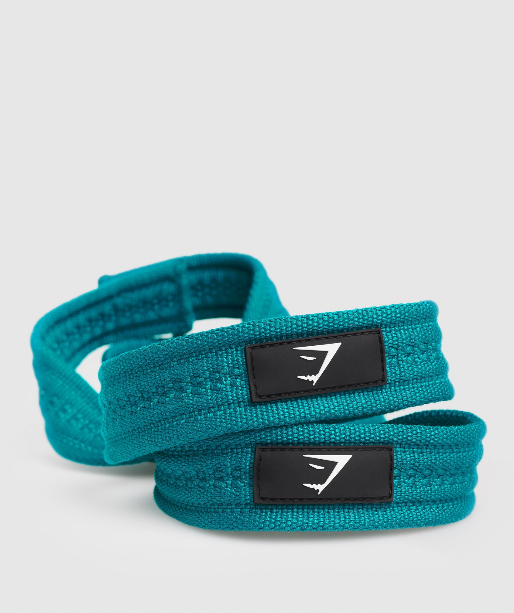 Gymshark Figure 8 Lifting Straps - Seafoam Blue