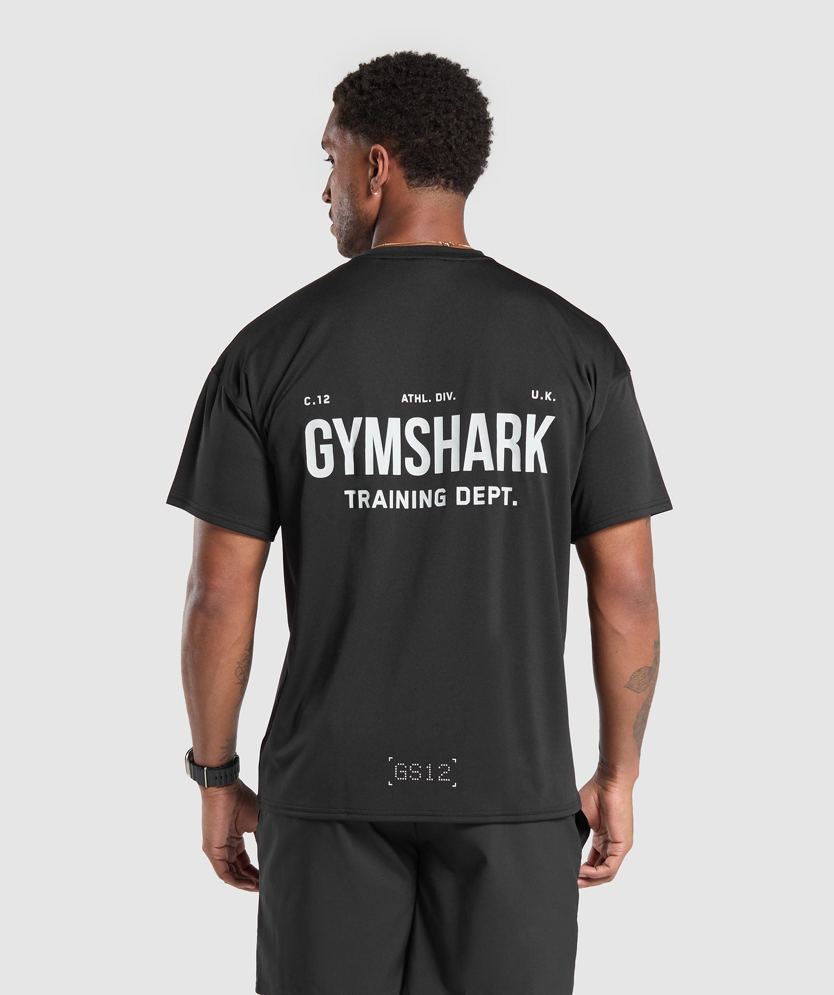 Training Department Performance T Shirt in Black