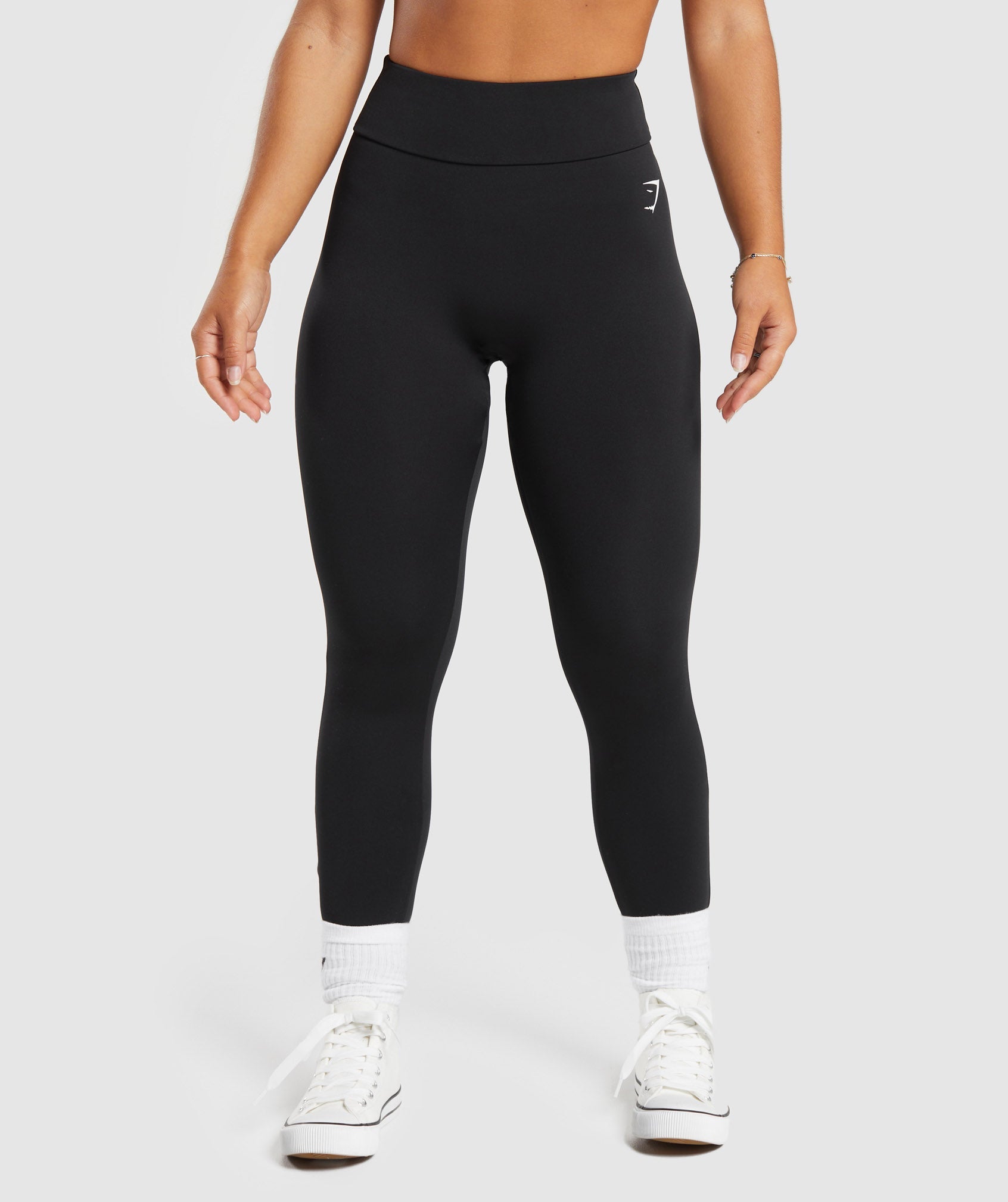 GS Power Regular Leggings in Black