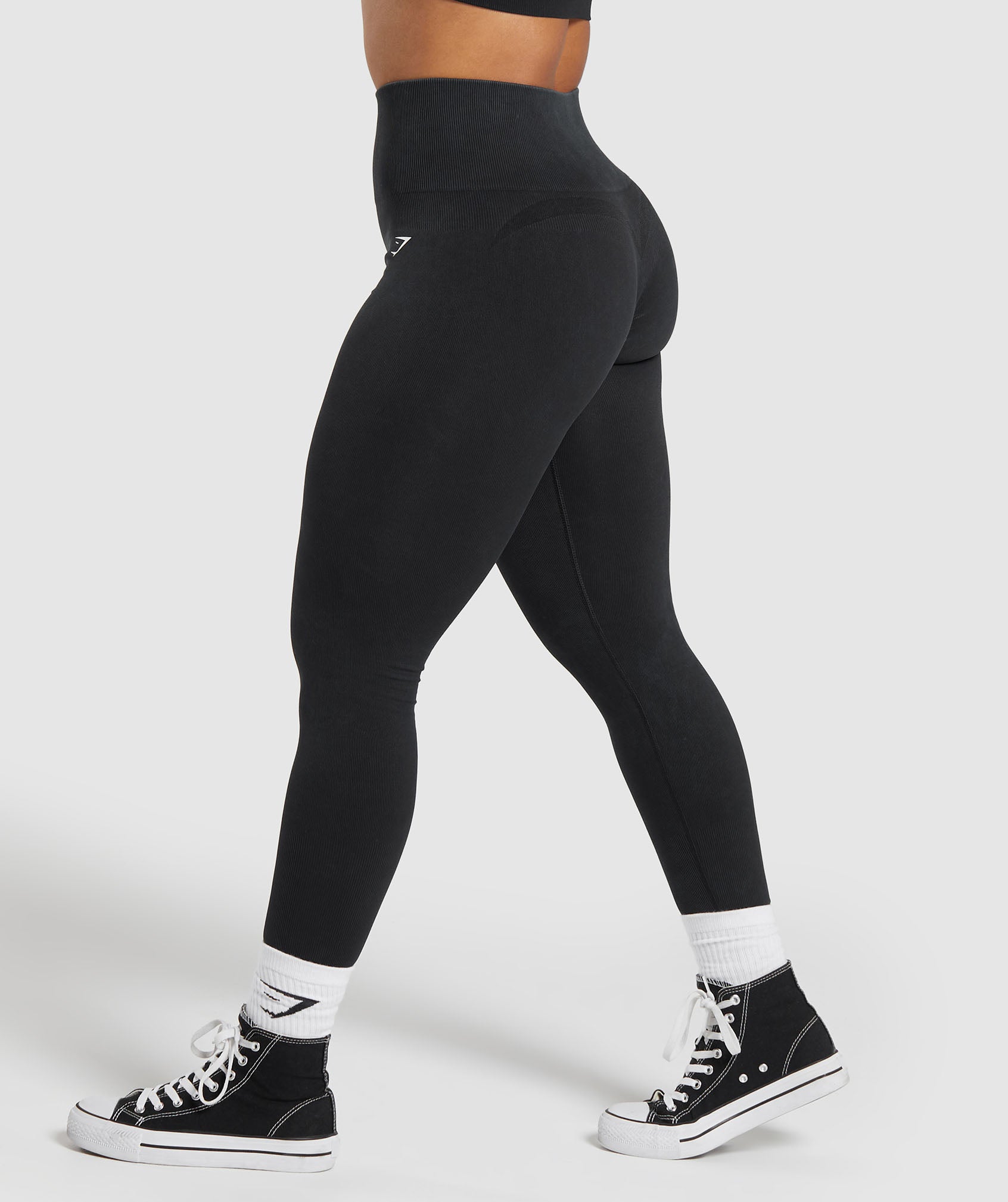 Gains Seamless Leggings in Black - view 3