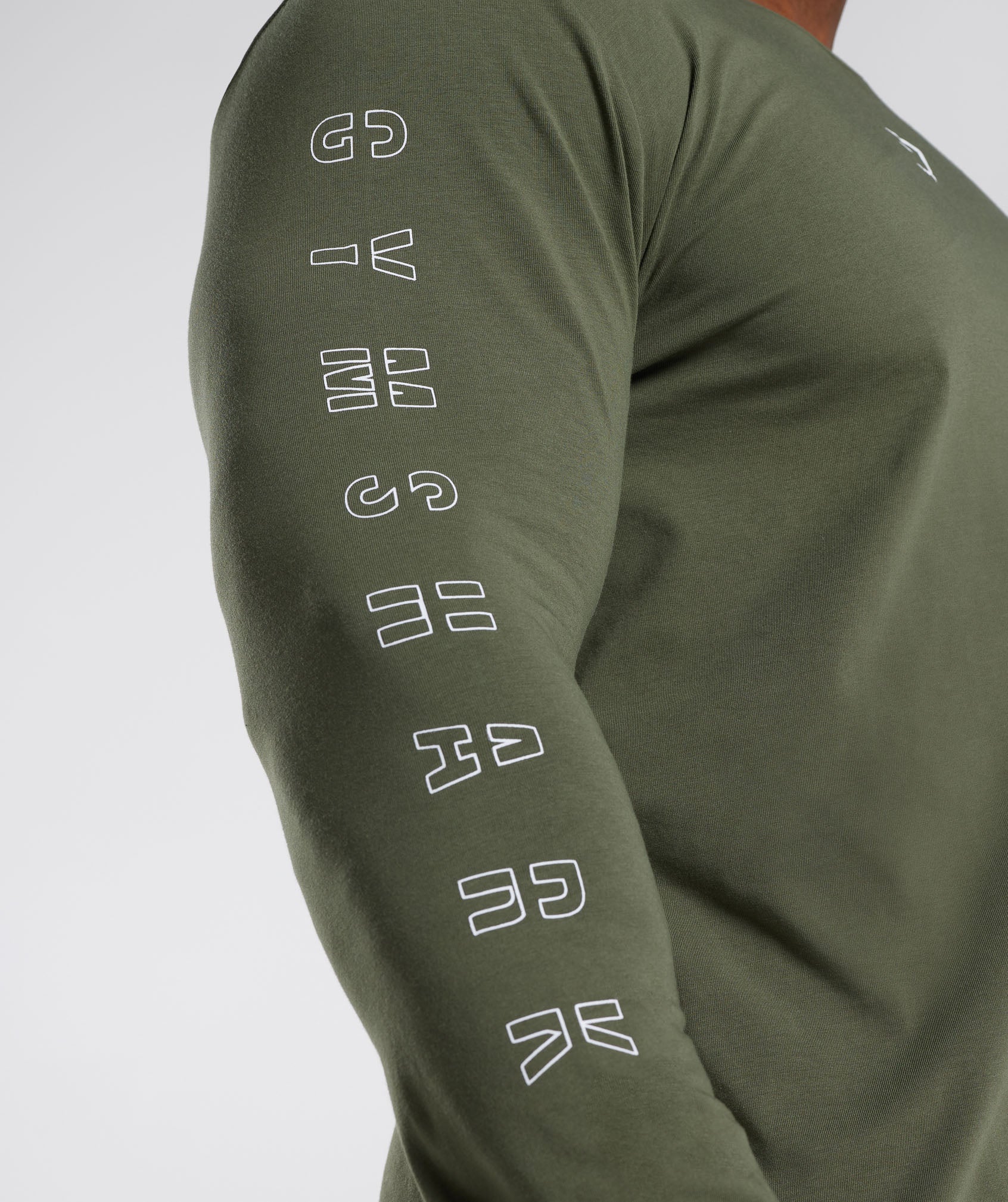 Core Long Sleeve T-Shirt in Core Olive - view 4