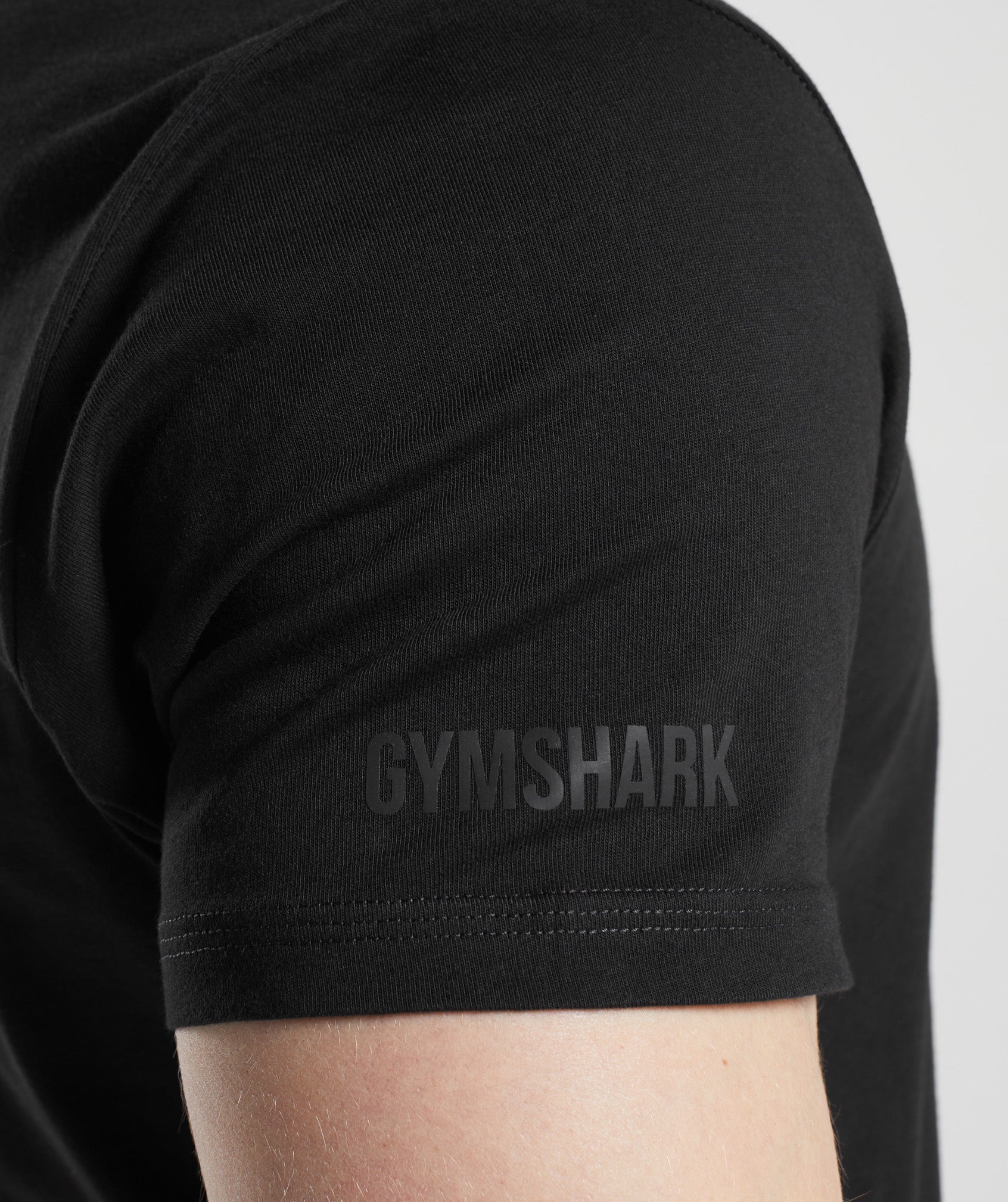 Gymshark GS x David Laid T-Shirt - Black