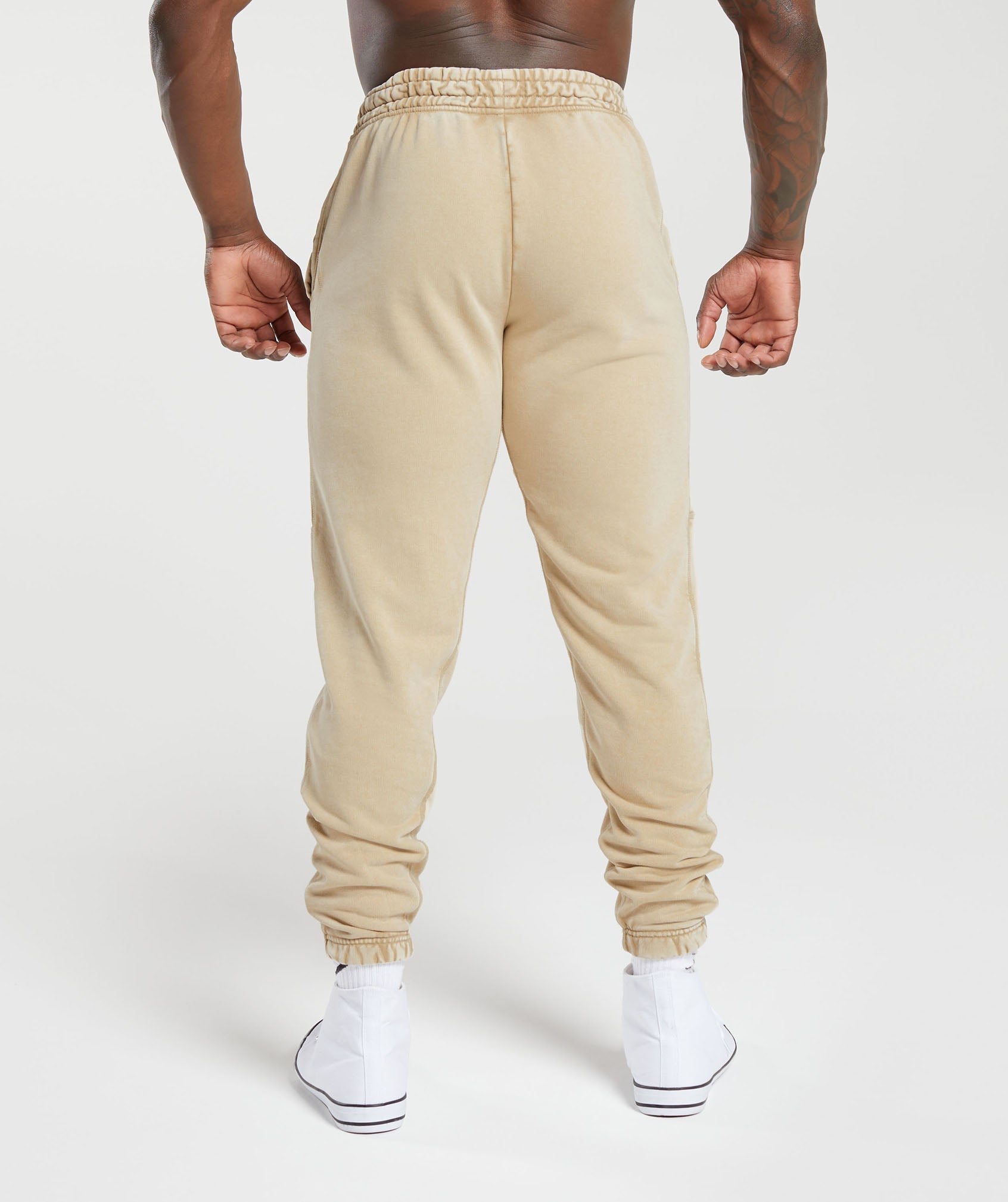 Gymshark Rest Day Track Pants - Camo Brown