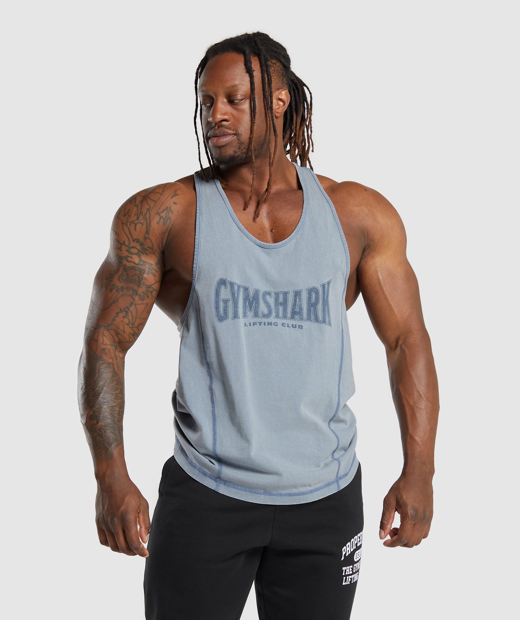 Heritage Washed Stringer in Faded Blue