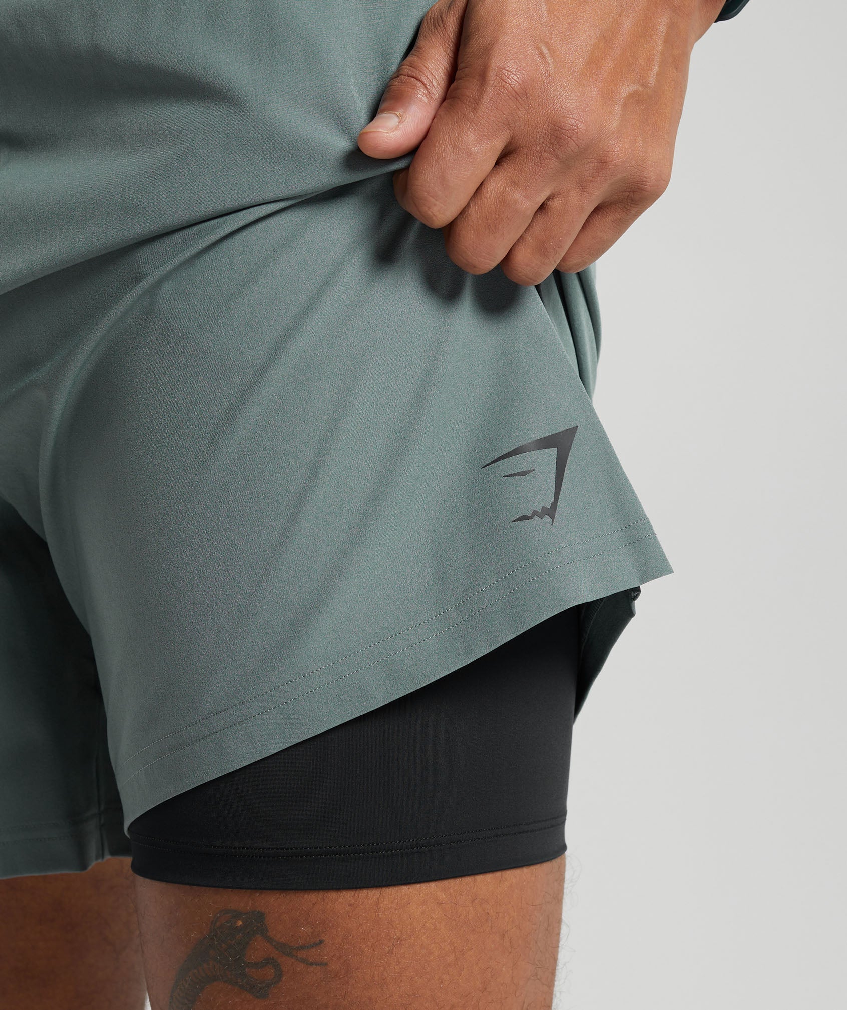 Land to Water 6" Shorts in Cargo Teal - view 7