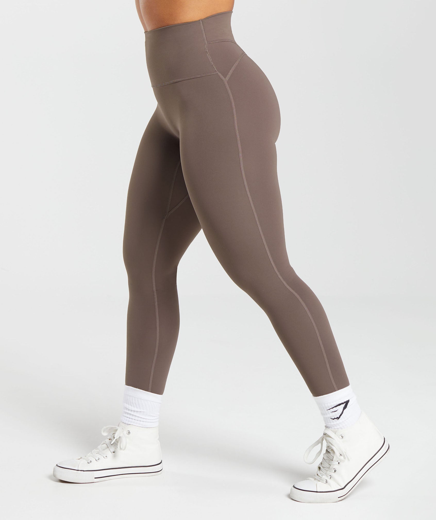 CLASSIC FIT LEGGINGS - WALNUT