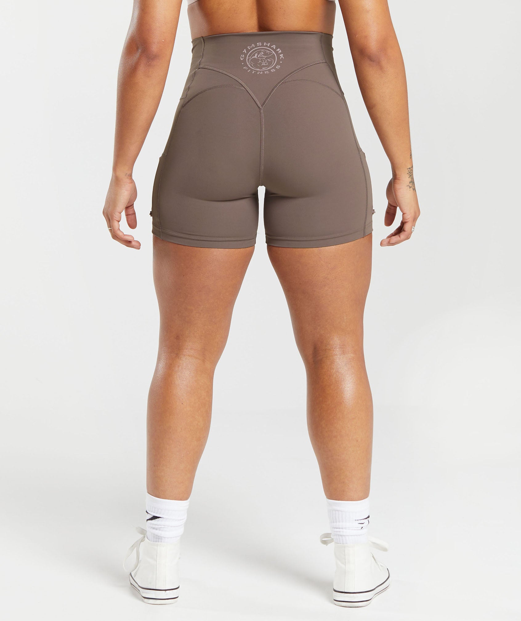 Legacy Tight Shorts in Walnut Mauve - view 2
