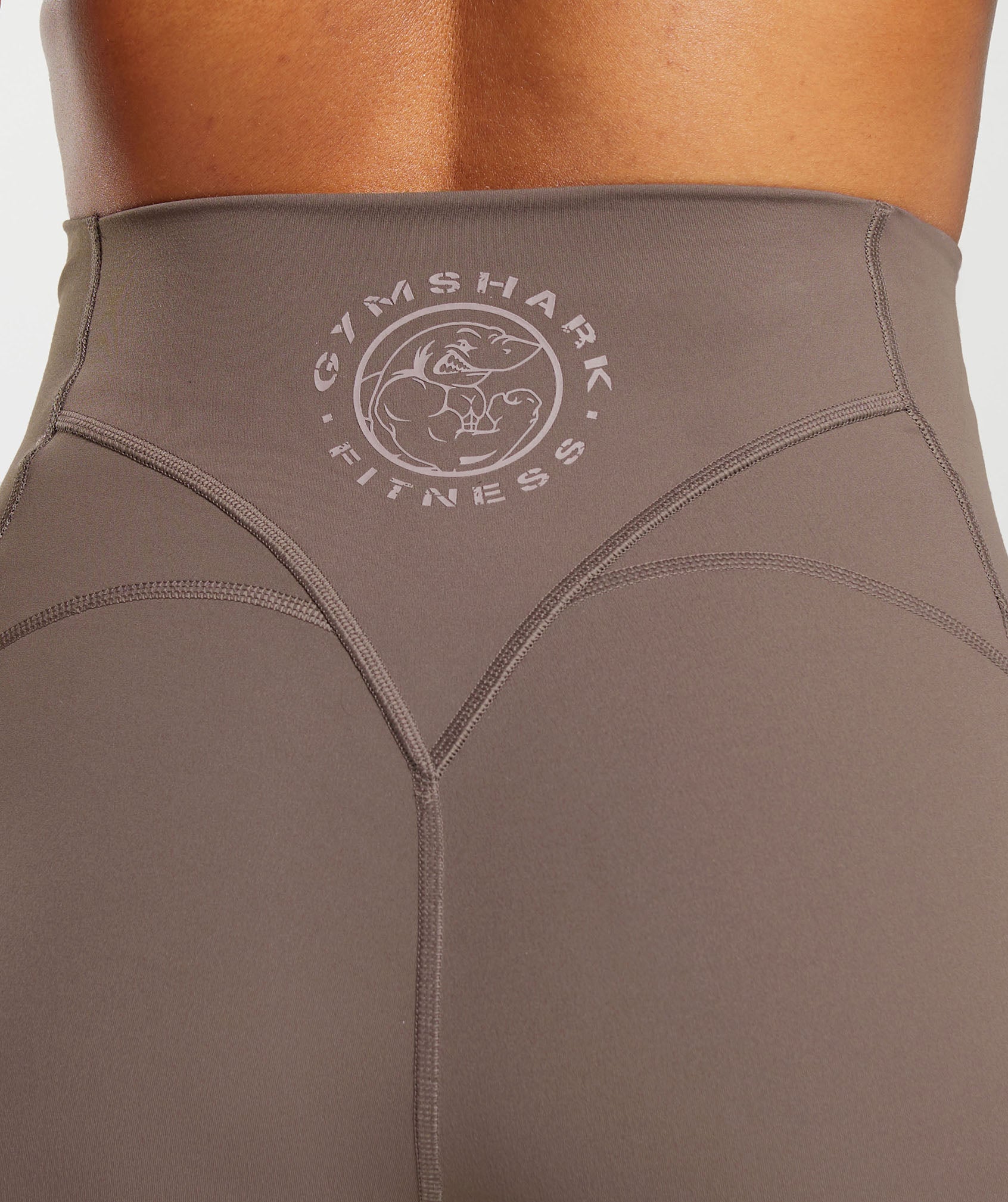 Legacy Tight Shorts in Walnut Mauve - view 6
