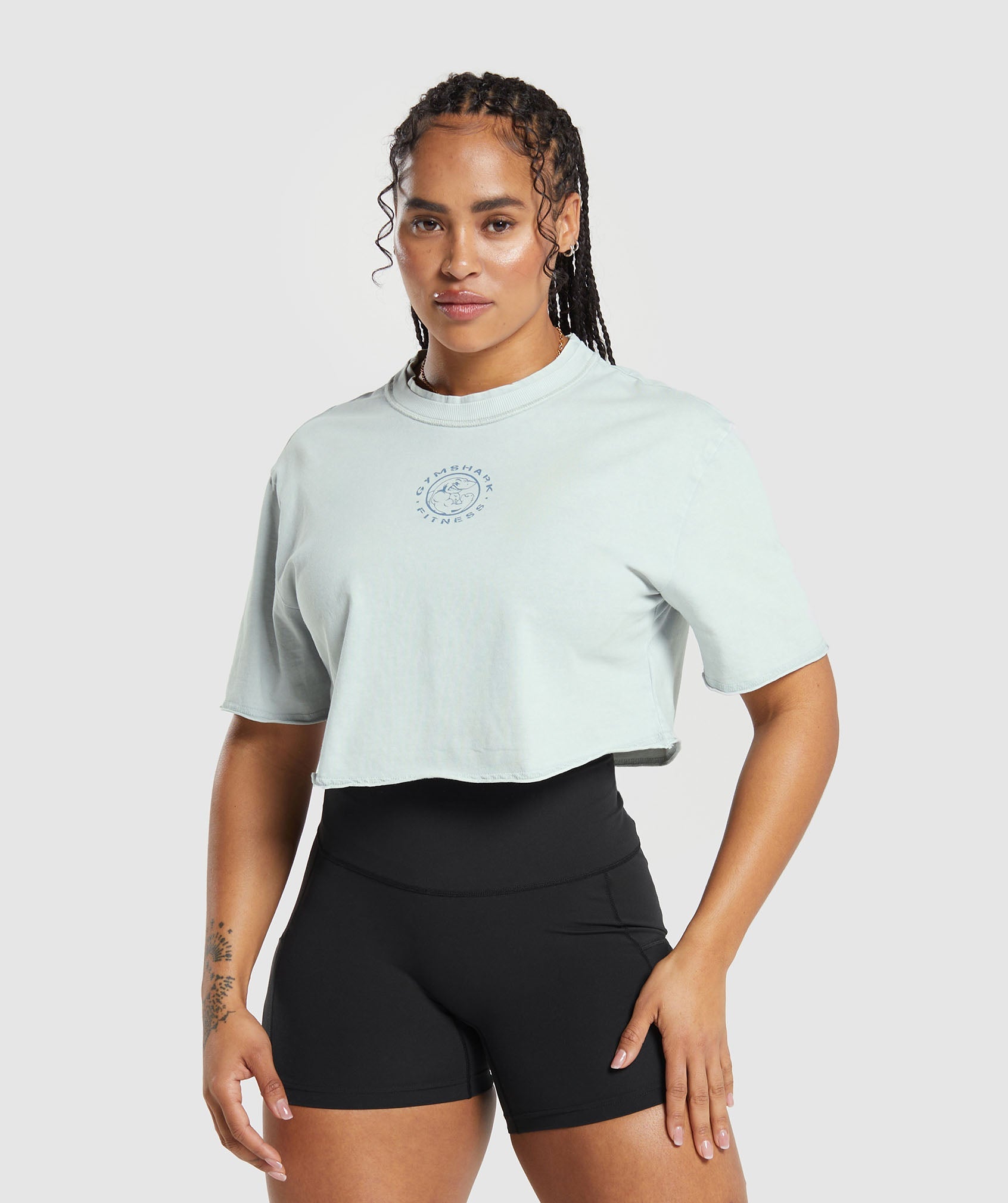 Gymshark Legacy T-Bar Sports Bra - Dusk Green