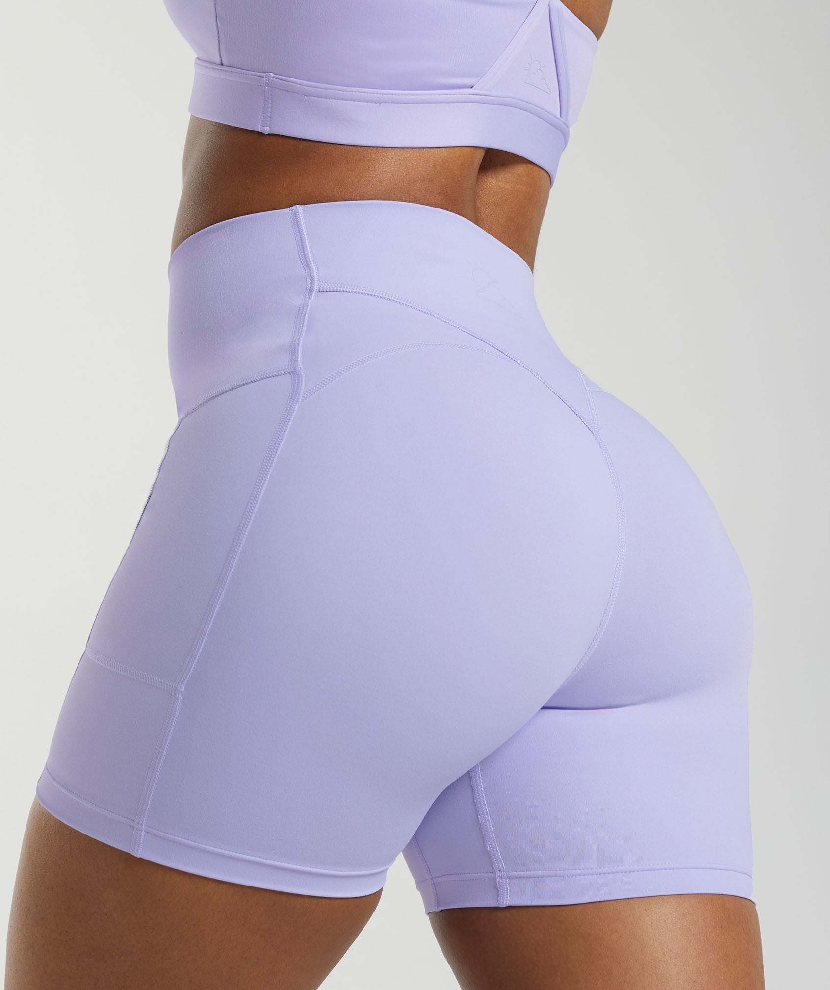 GS x Libby Shorts in Powdered Lilac - view 6