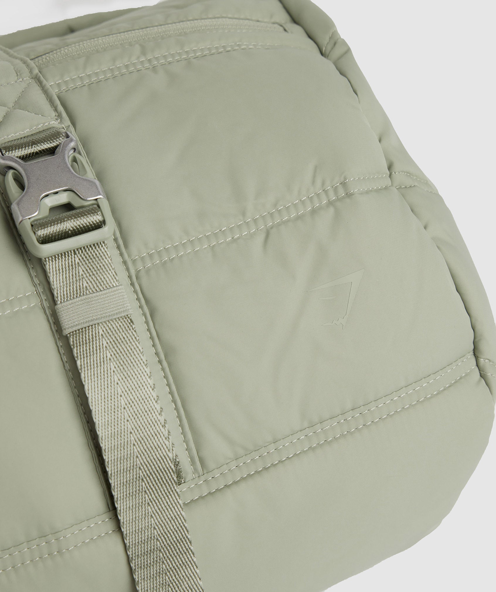 Premium Lifestyle Barrel Bag in Light Olive Green - view 4