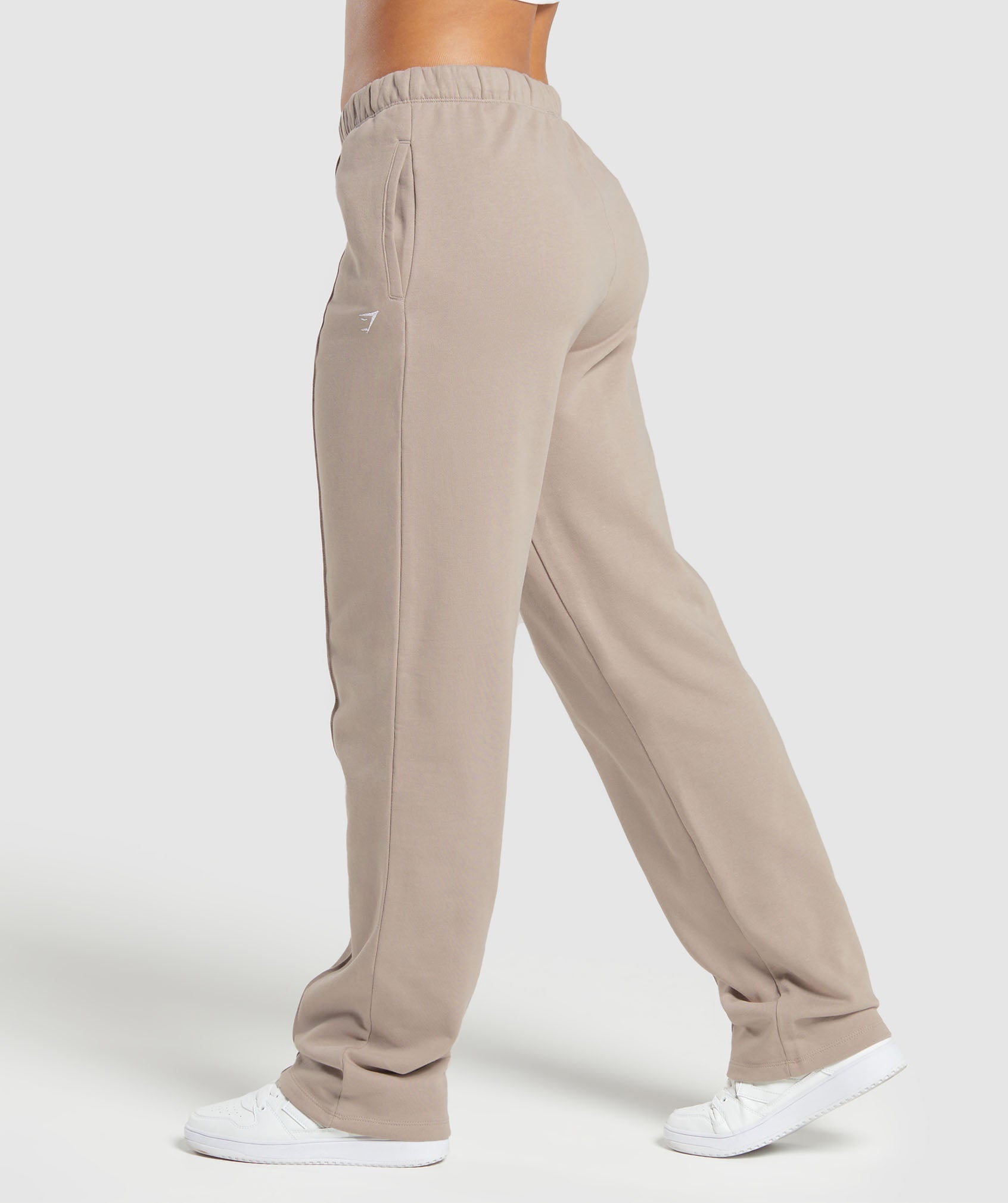 Lifting Straight Leg Joggers in Stone Pink - view 3