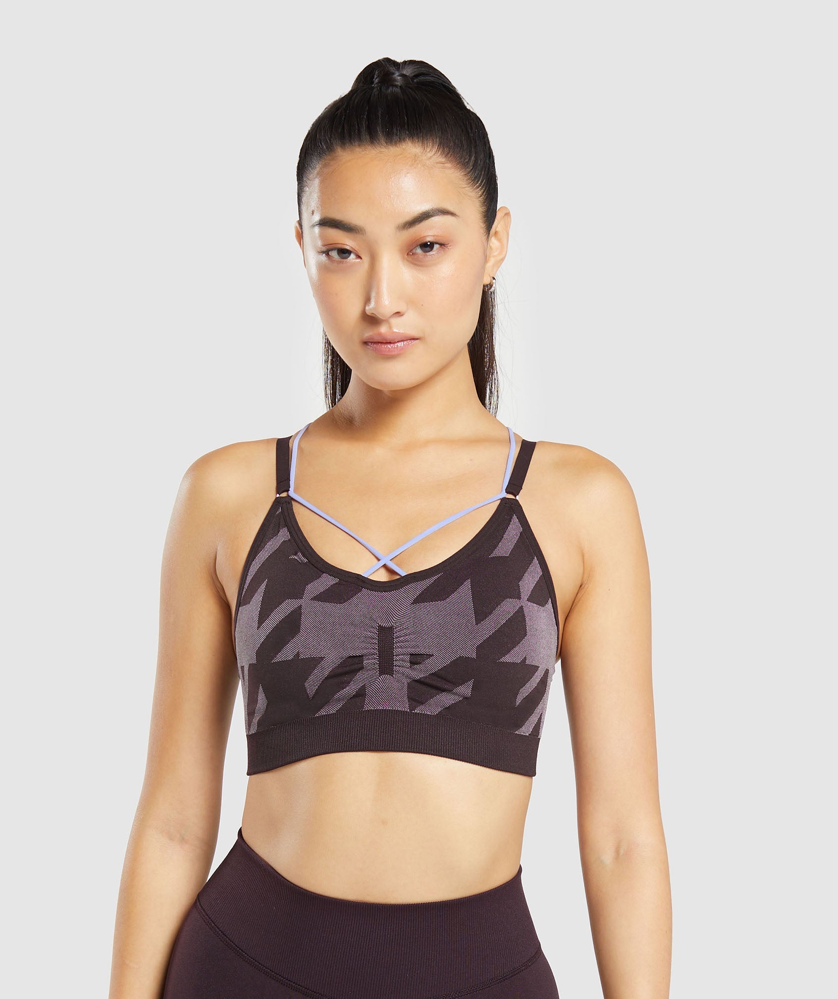 Apex Limit Seamless Ruched Sports Bra