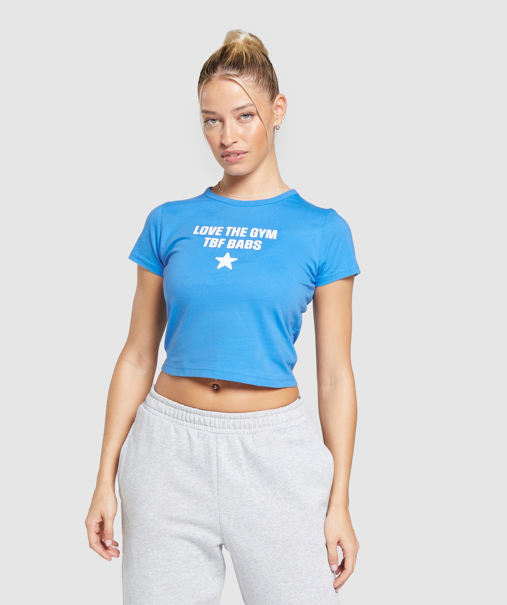 Love the Gym Baby T-Shirt in Lats Blue - view 1