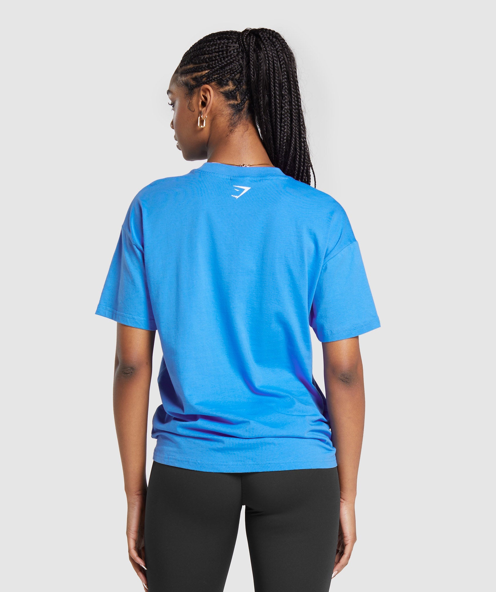 Love the Gym Oversized T-Shirt in Lats Blue - view 2