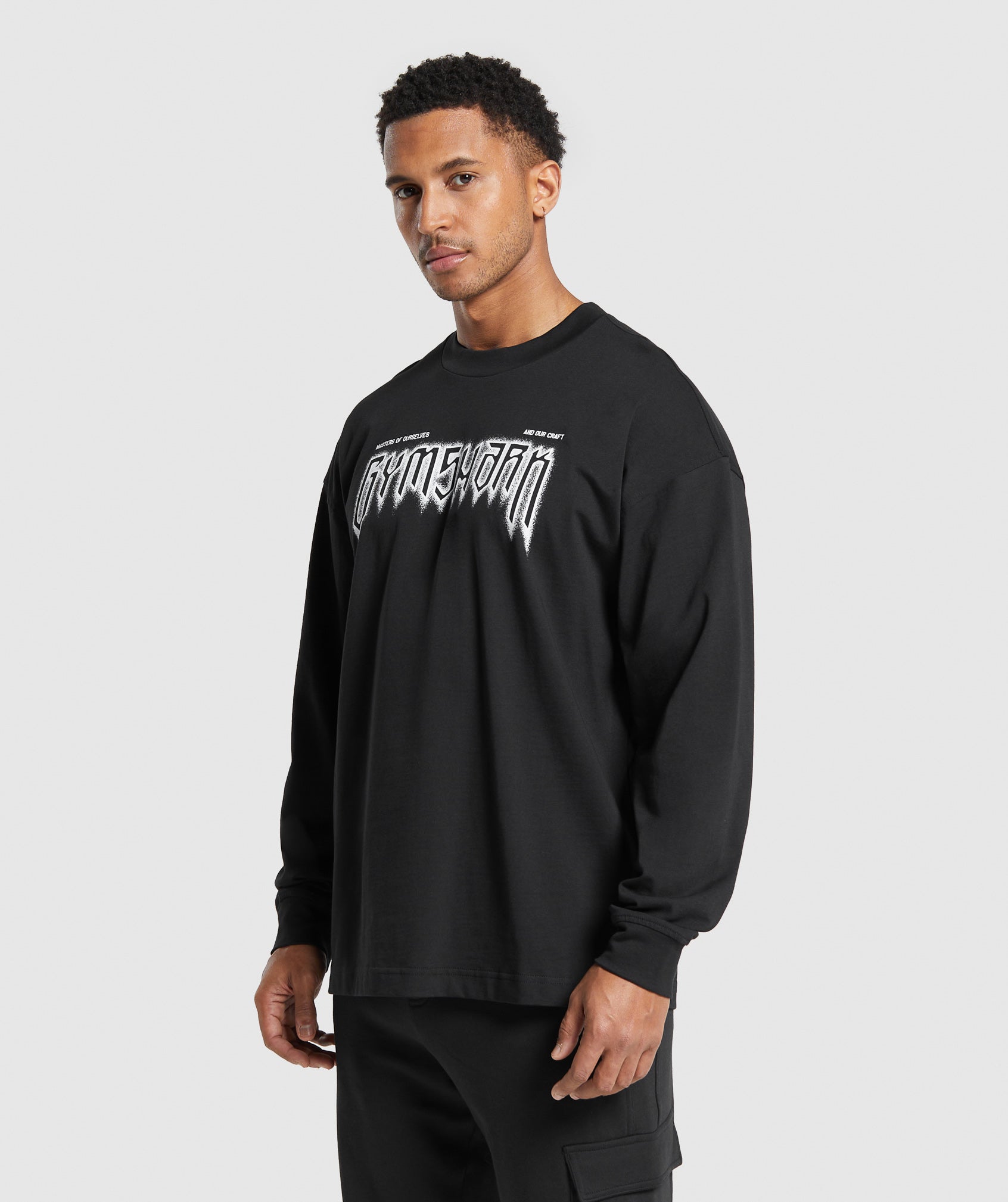 Masters of Our Craft Long Sleeve T-Shirt in Black - view 3