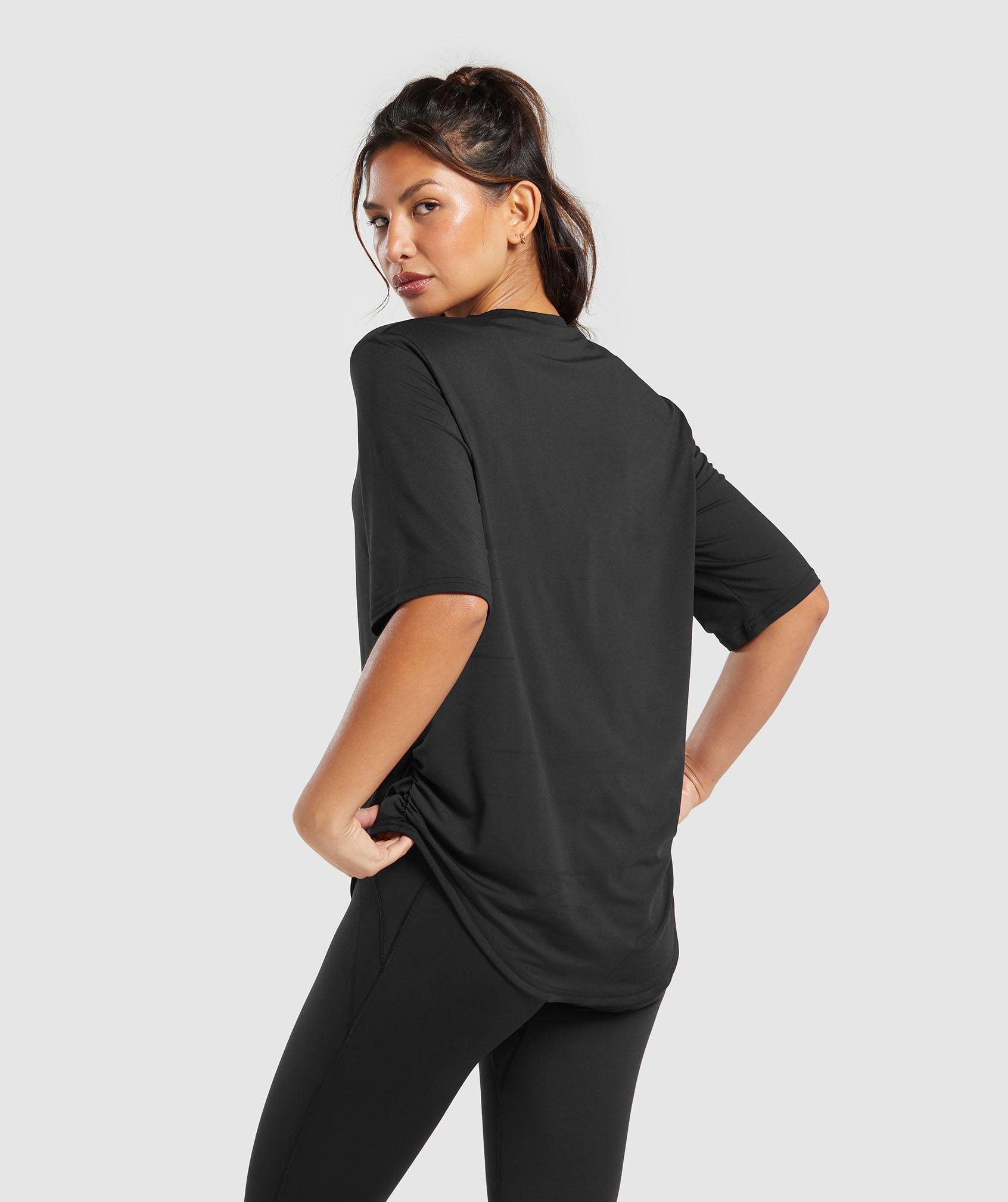 Oversized Ruched T-Shirt