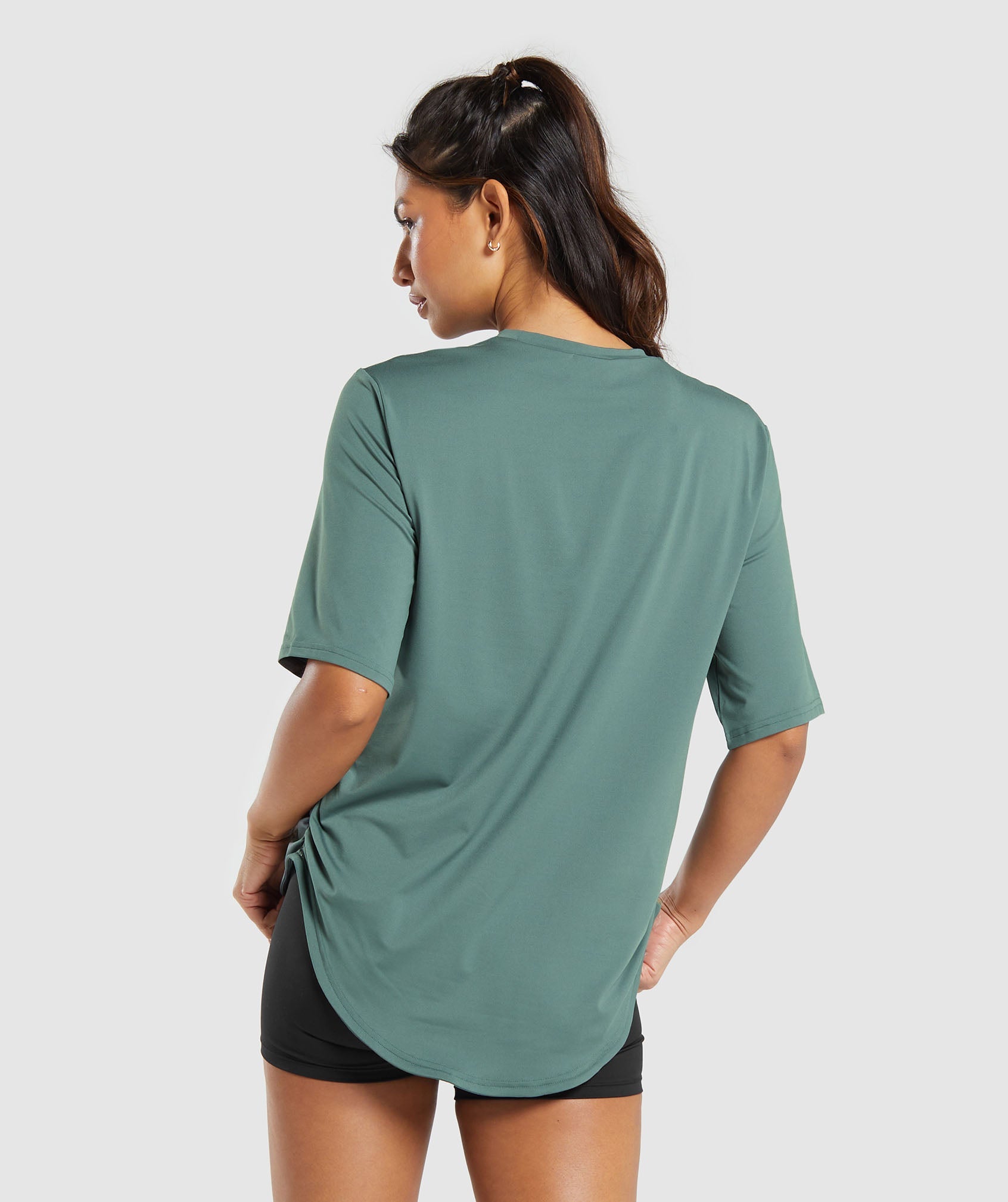 Oversized Ruched T-Shirt