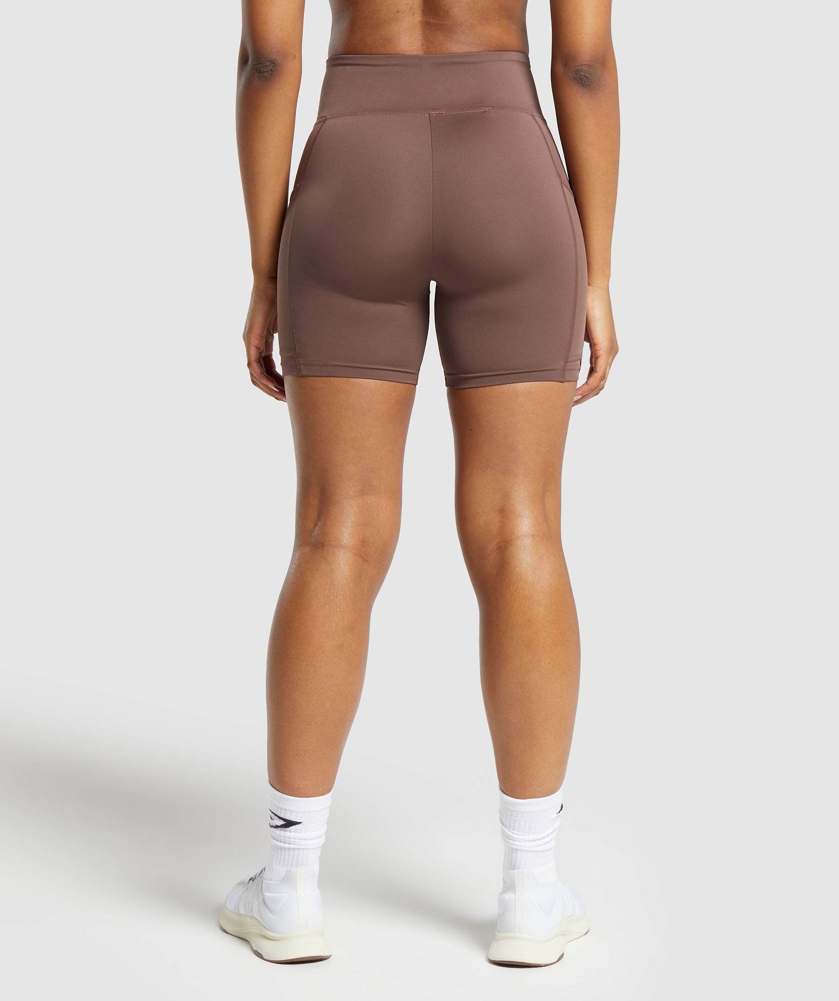 Pocket Shorts in Soft Brown - view 3