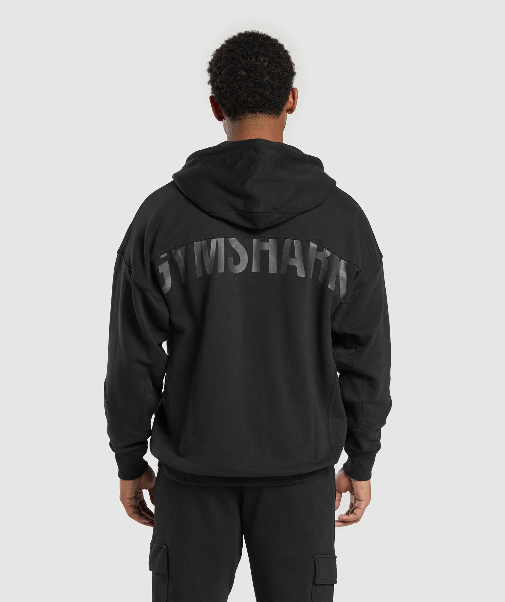 Power Zip Hoodie in Black - view 1