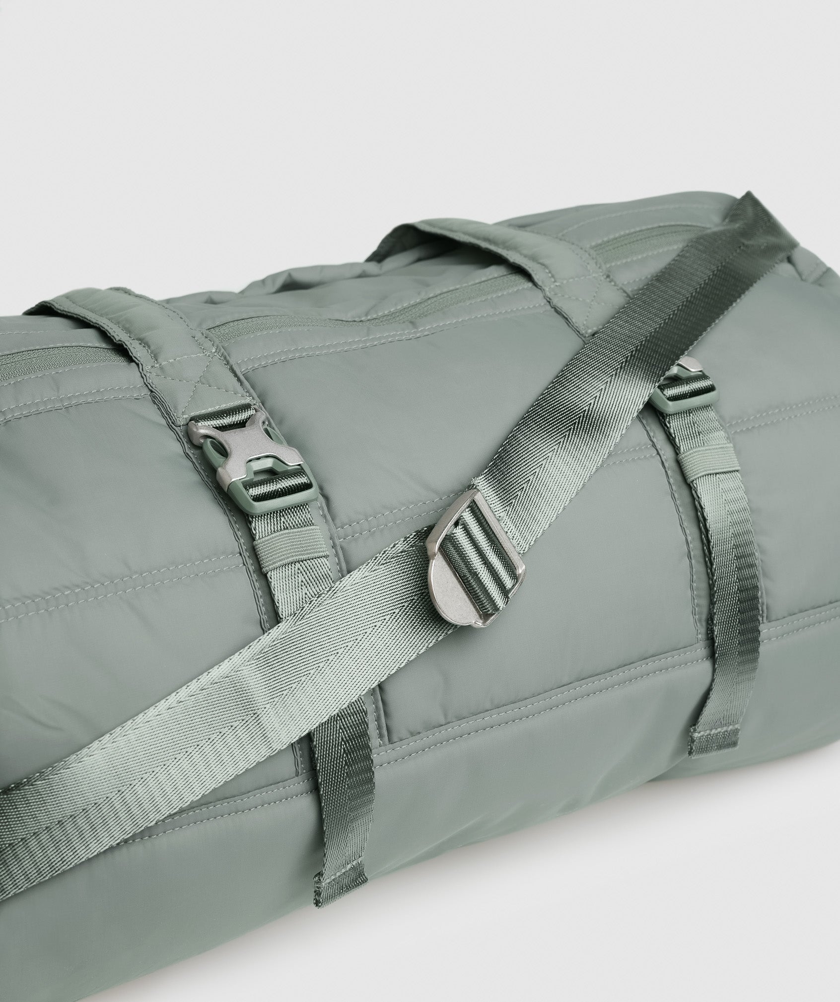 Premium Lifestyle Barrel Bag in Dusk Green - view 6