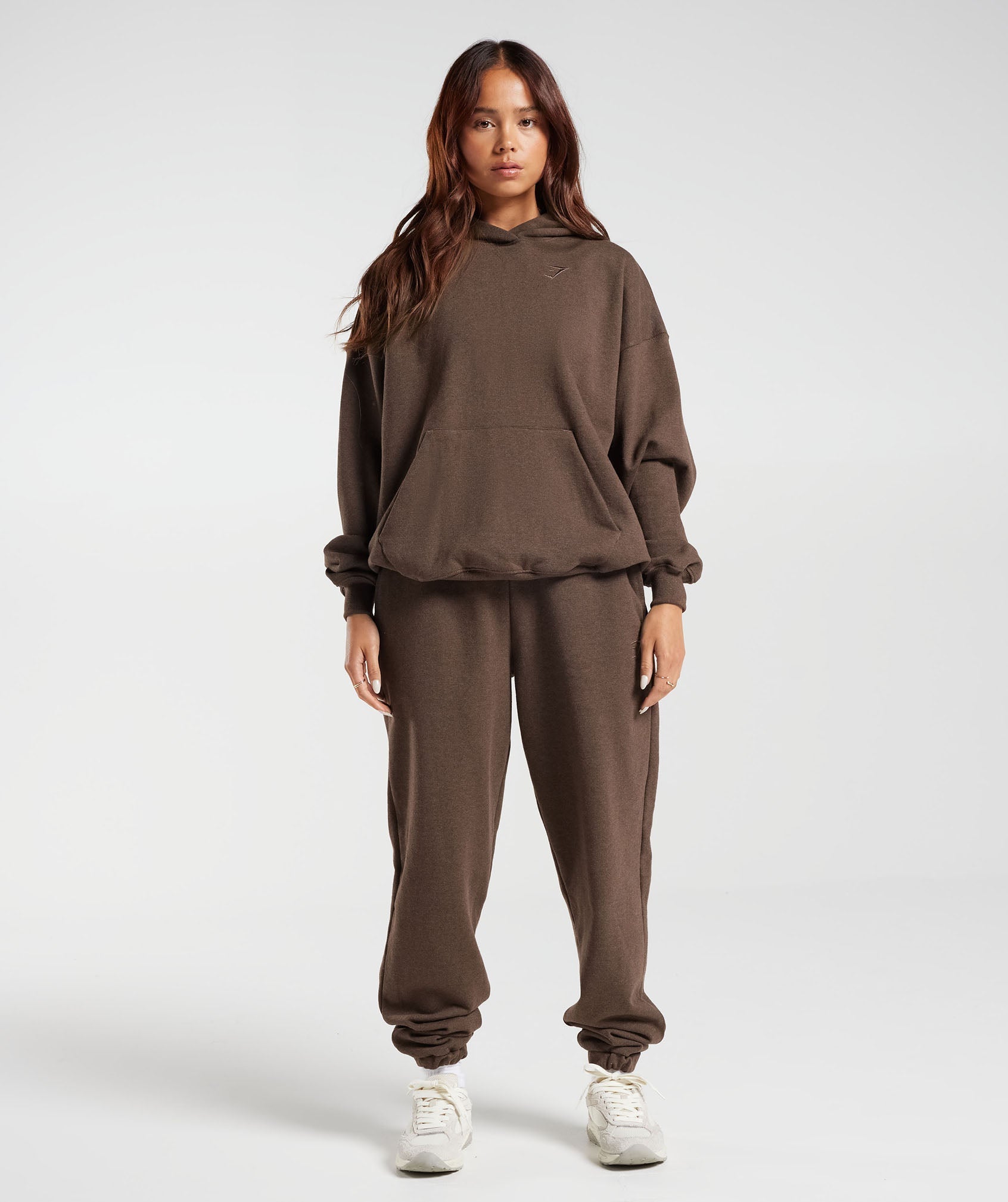 Rest Day Sweats Joggers in Cozy Brown Marl - view 4