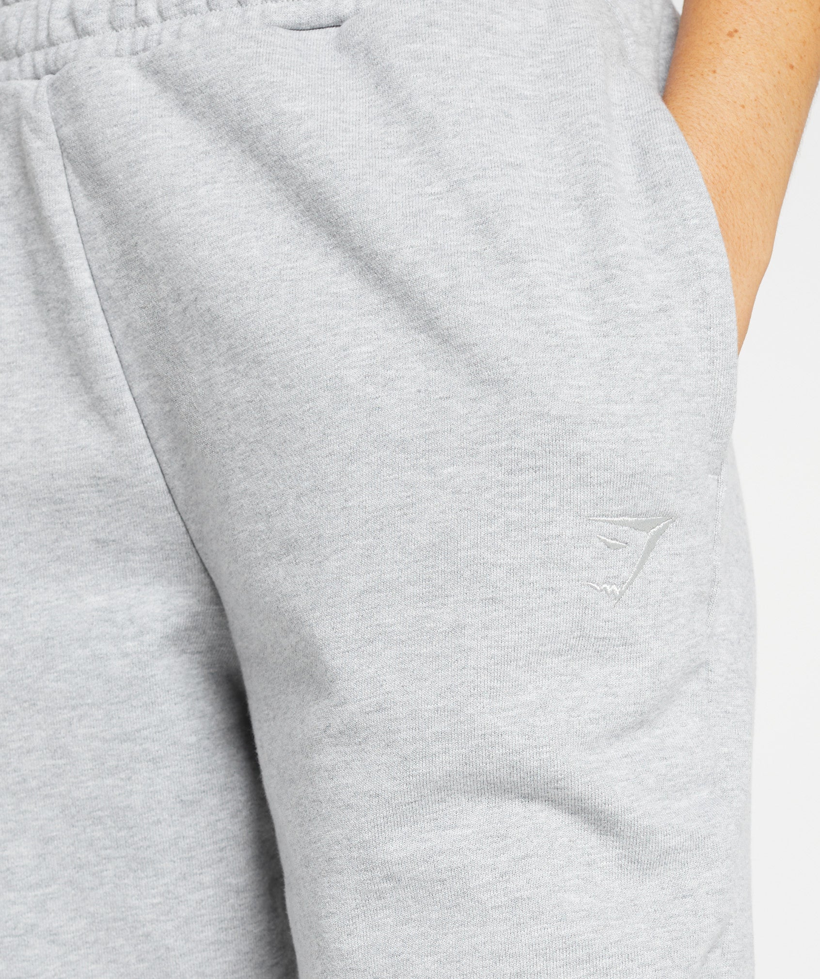 Rest Day Sweats Joggers in Light Grey Core Marl - view 5