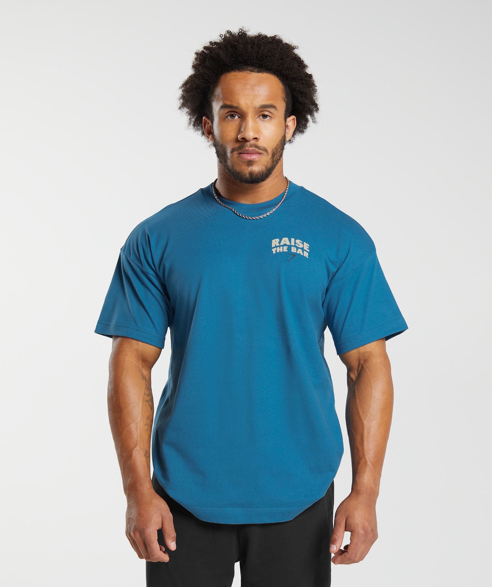 Raise the Bar T-Shirt in Core Blue - view 2