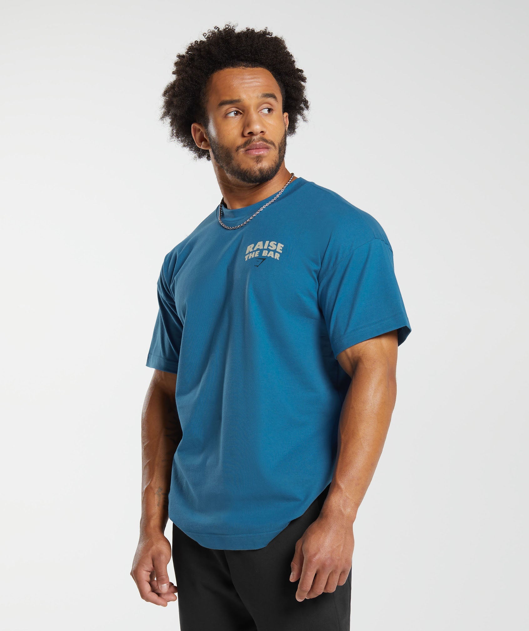 Raise the Bar T-Shirt in Core Blue - view 3