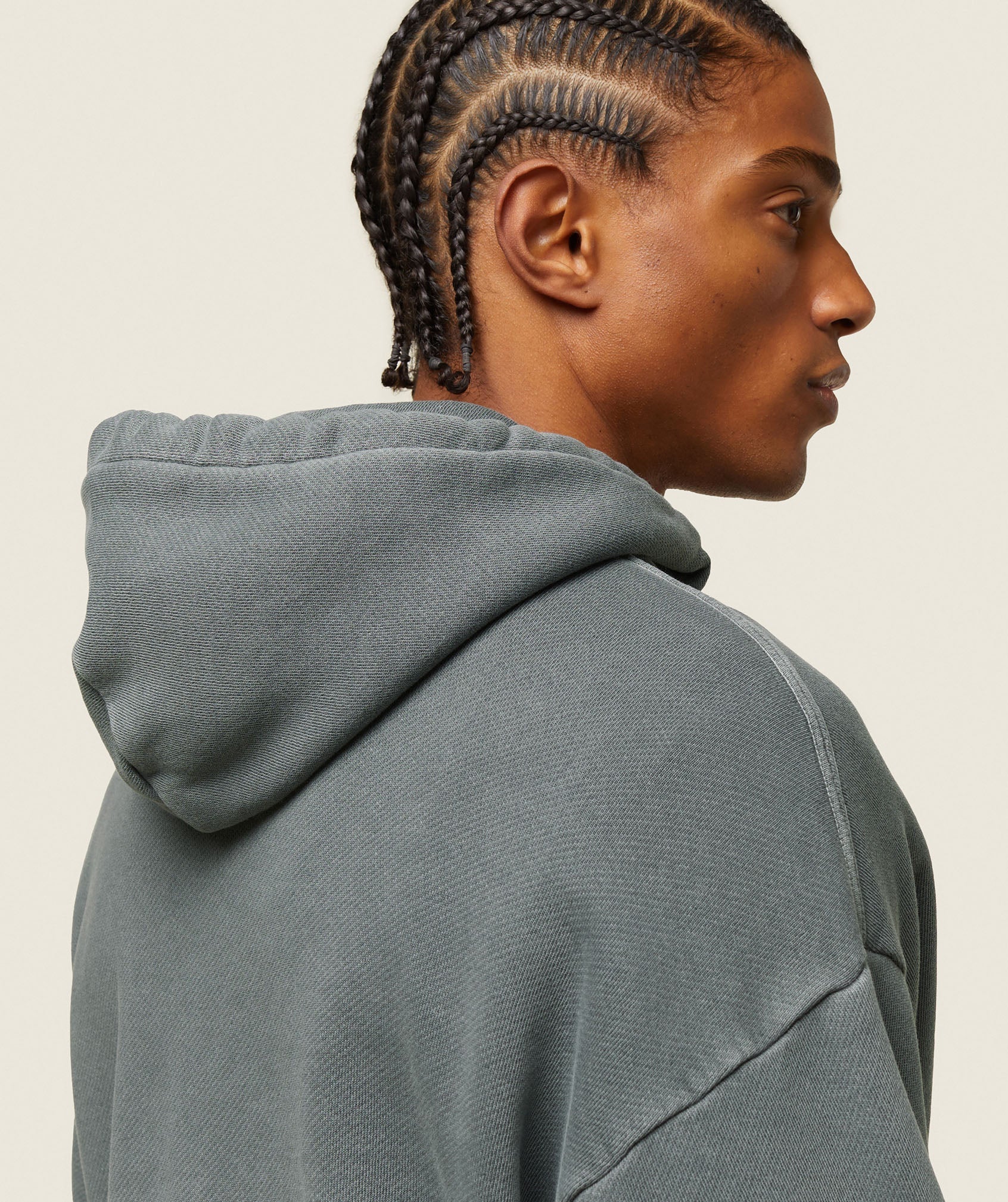 everywear Relaxed Hoodie in Slate Teal - view 5