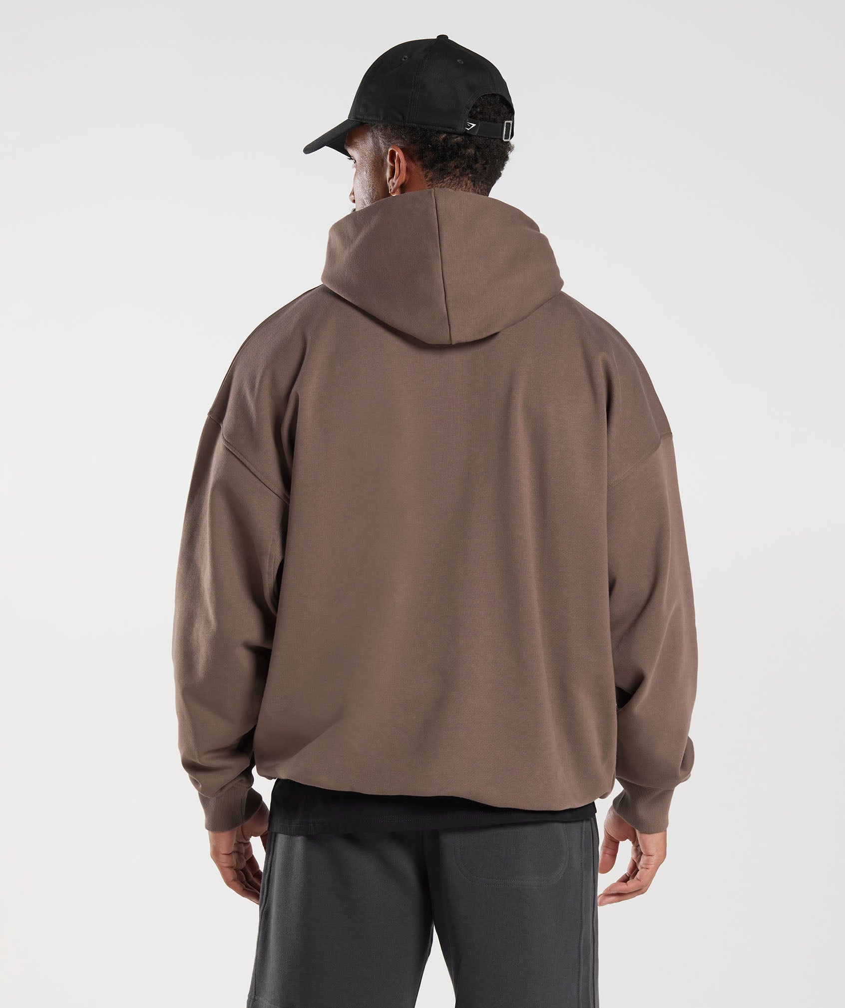 Rest Day Essentials Hoodie in Truffle Brown - view 2
