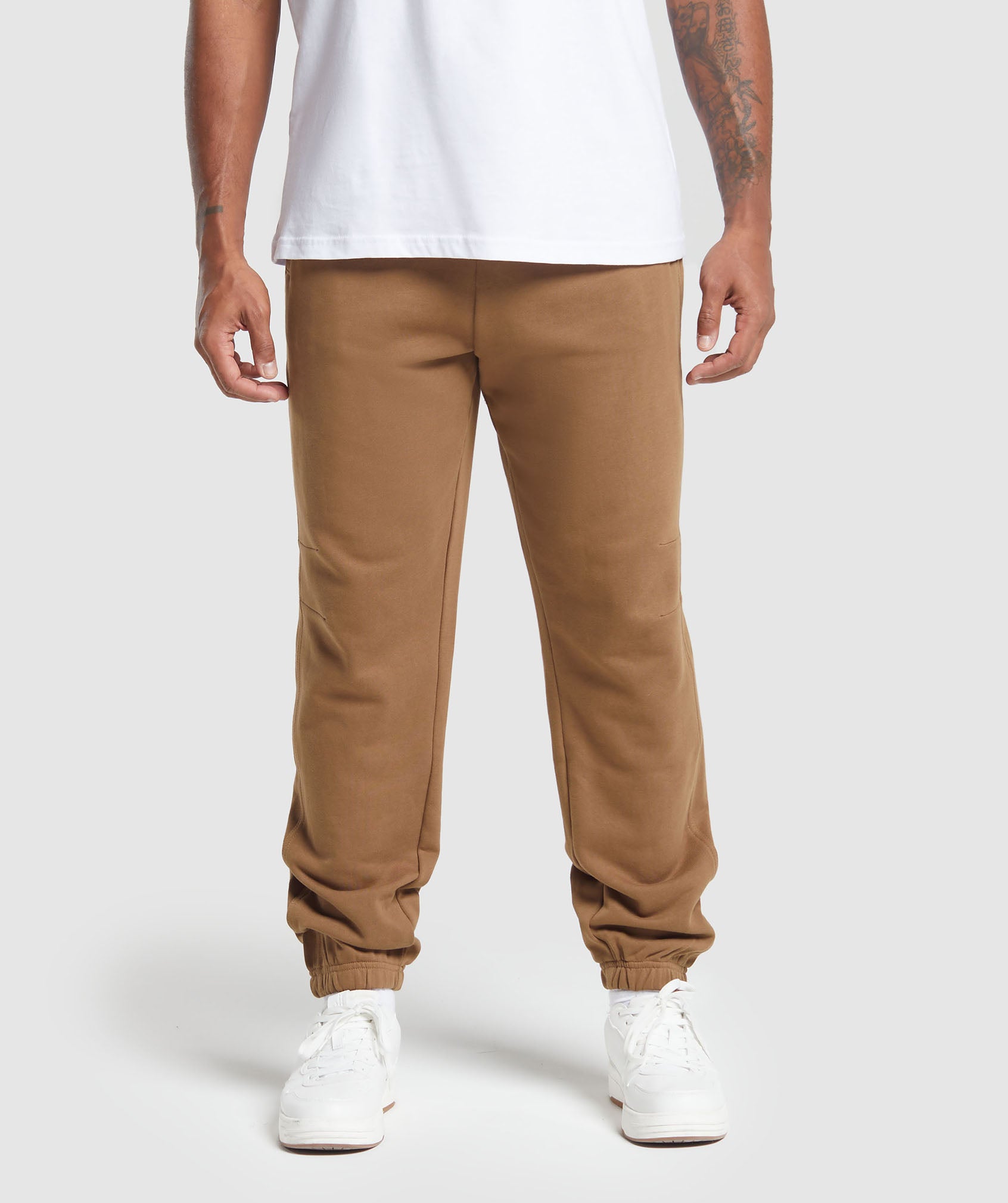 Rest Day Essentials Joggers in Caramel Brown - view 1
