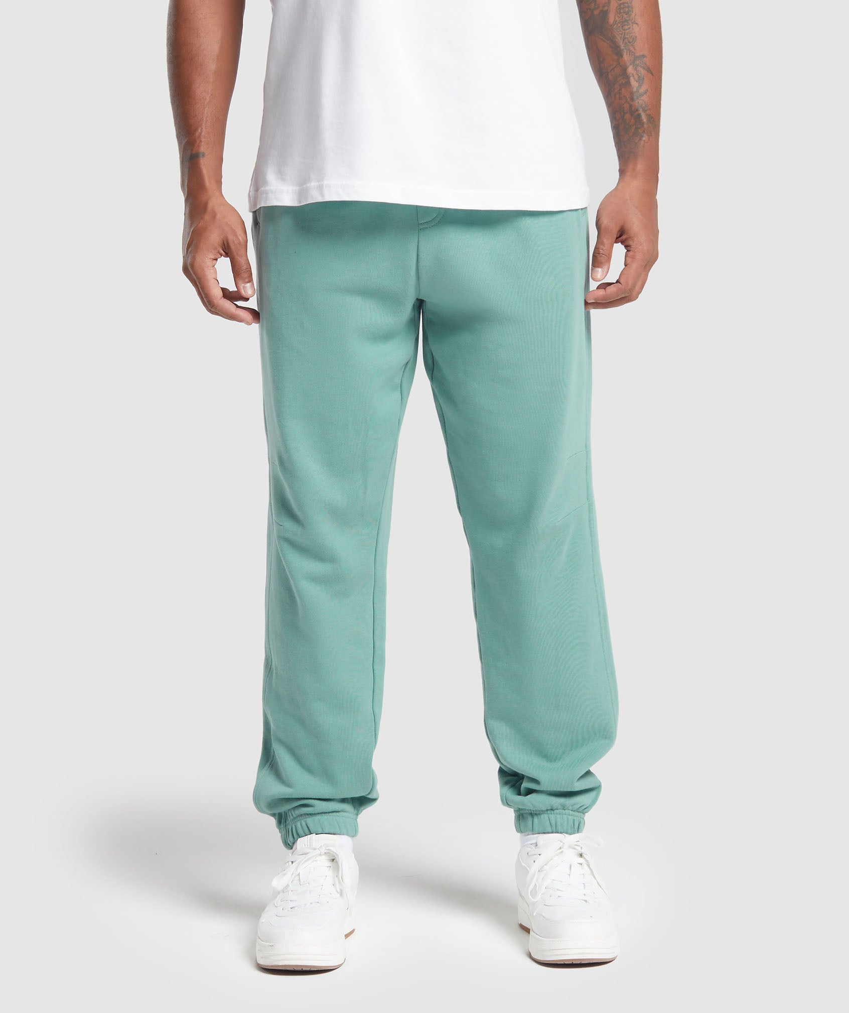 Rest Day Essentials Joggers in Duck Egg Blue - view 1